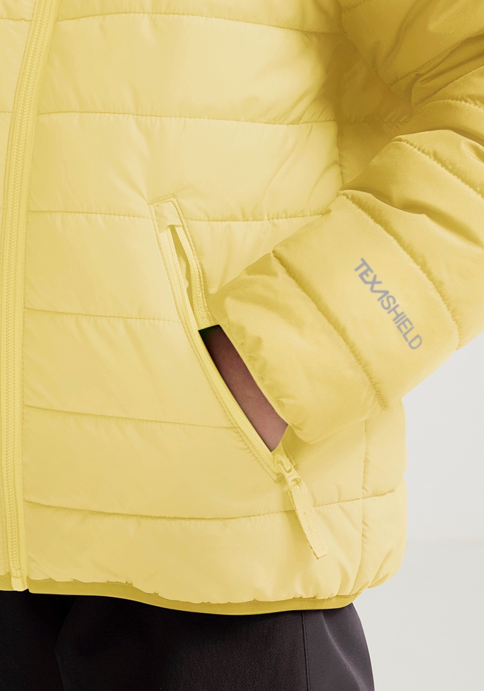 Jack Wolfskin Outdoorjacke »ZENON JKT KIDS«, mit Kapuze