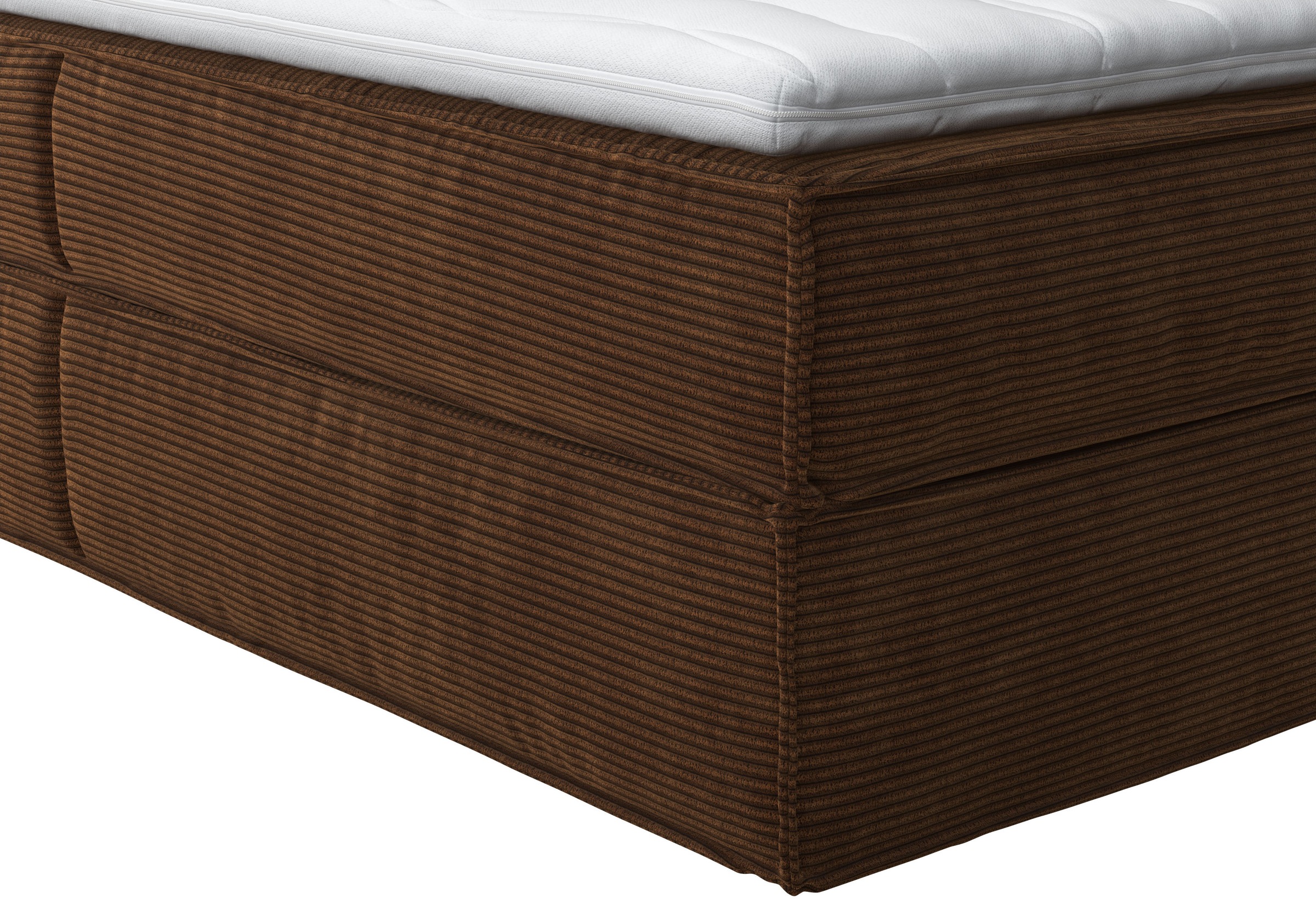 Home affaire Boxspringbett »Milano«, Boxbett inkl. Topper, 2 Matratzen, Härtegrade H2, H3 und H4 wählbar
