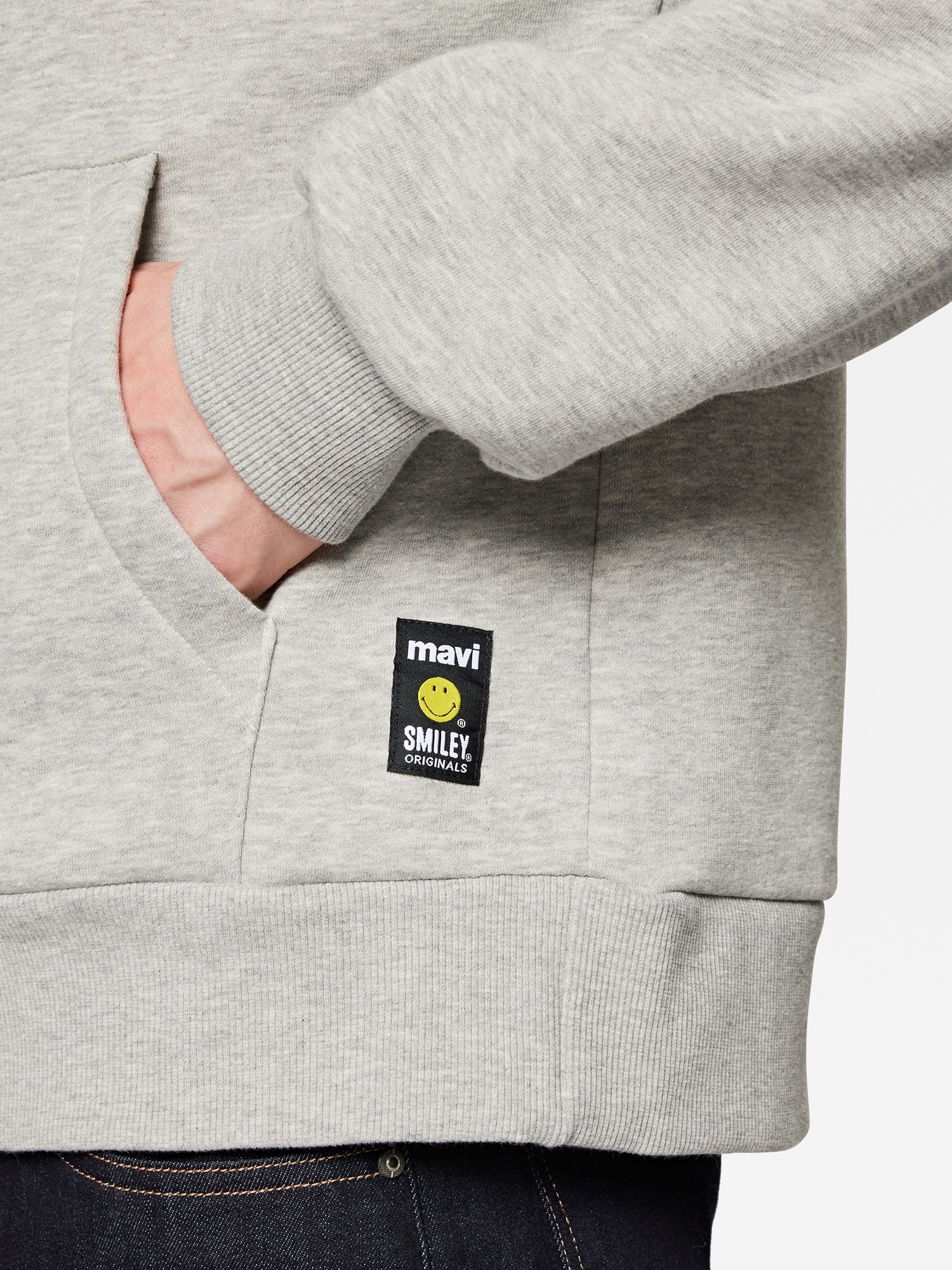 Mavi Rundhalspullover »SMILEY MAVI HOODIE«, Mavi X Smiley Originals Hoodie