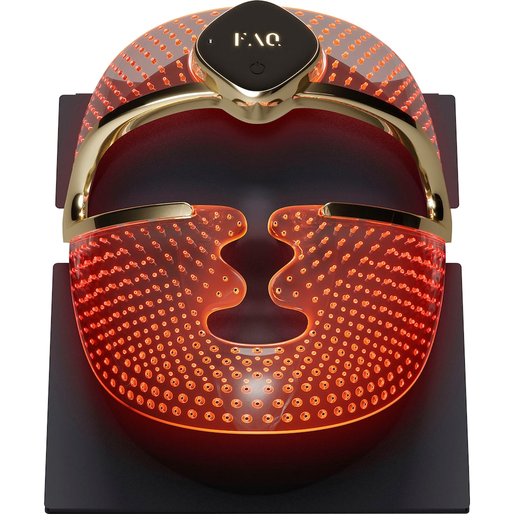 FAQ™ Mikrodermabrasionsgerät »FAQ™ 202 Smart Silicone LED Face Mask«, LED Gesichtsmaske mit 8 Farben