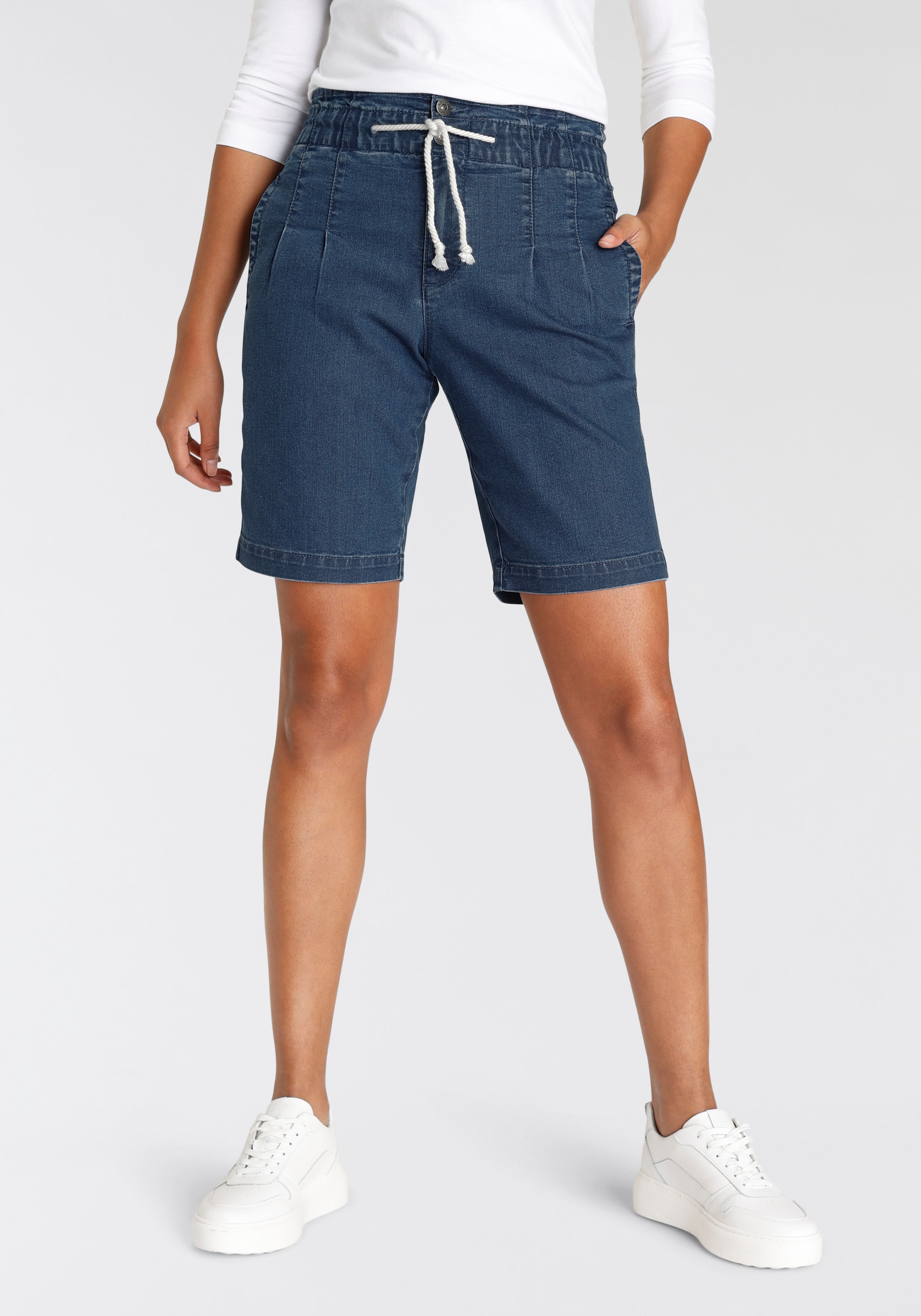 Arizona Jeansshorts, High Waist