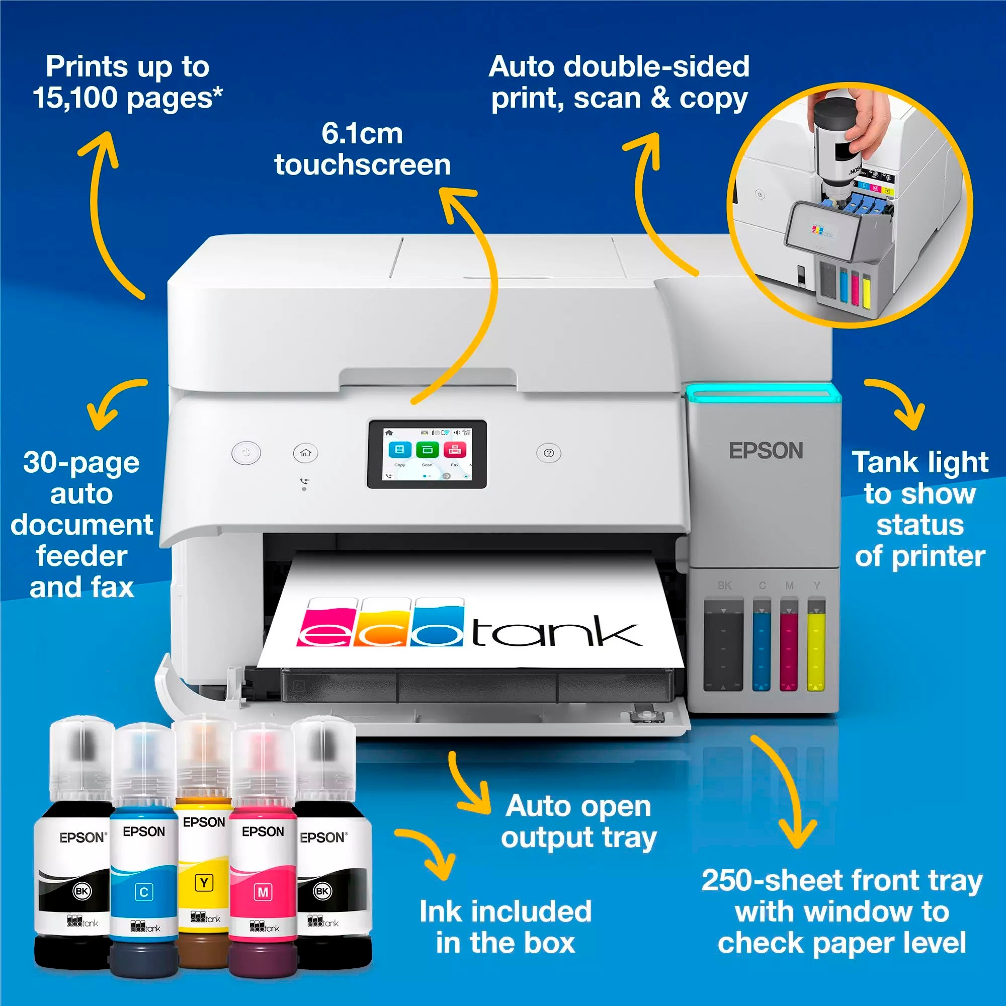 Epson Multifunktionsdrucker »EcoTank ET-4956«
