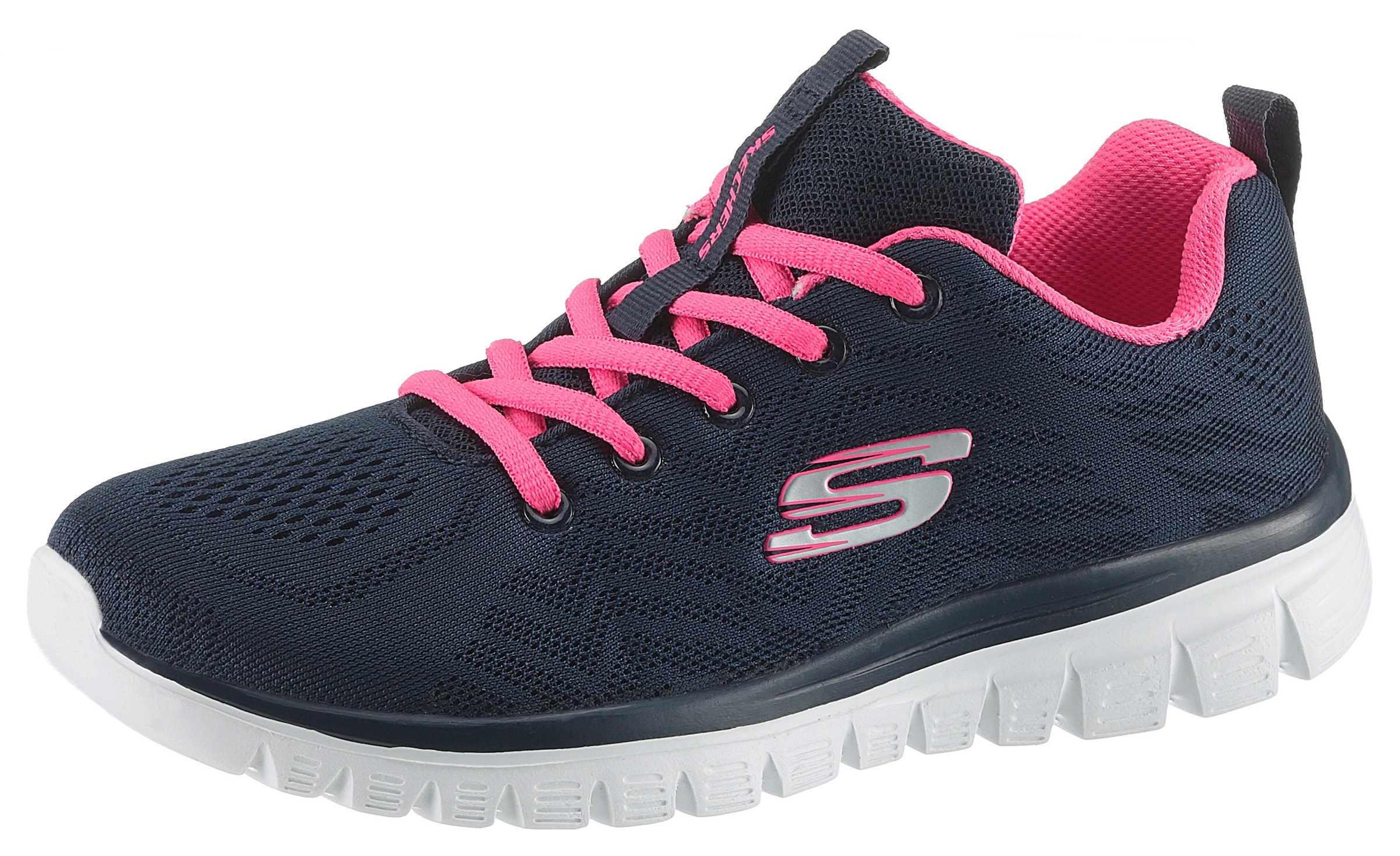 Skechers Sneaker »Graceful - Get Connected«, mit Memory Foam, Freizeitschuh, Halbschuh, Schnürschuh