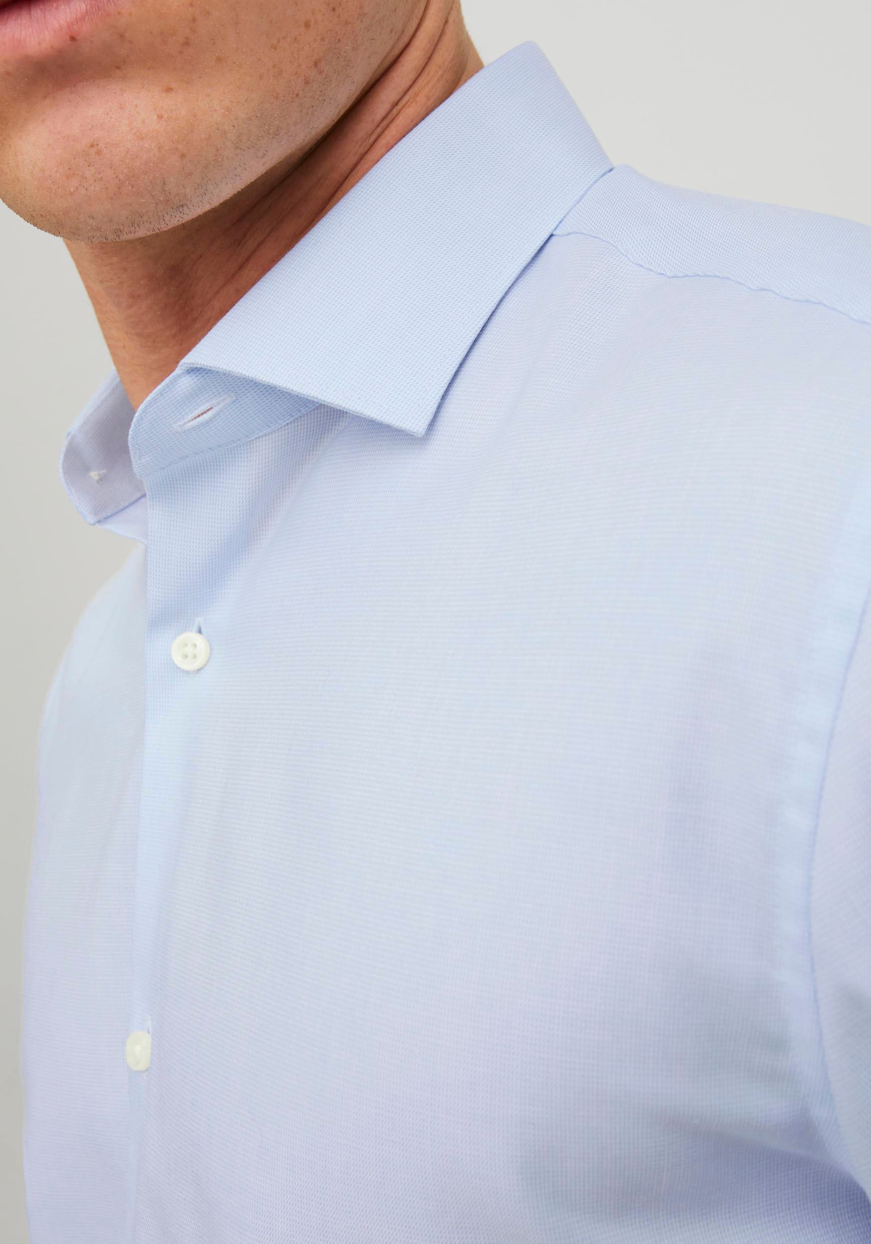 Jack & Jones Langarmhemd »JPRBLAPARKER SHIRT L/S«, mit Hemdkragen