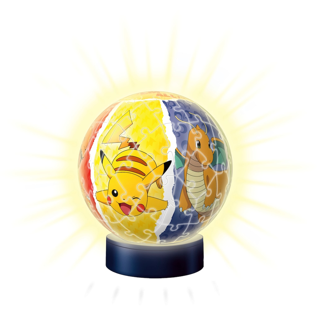 Ravensburger 3D-Puzzle »Nachtlicht - Pokémon«, mit Leuchtsockel; Made in Europe; FSC® - schützt Wald - weltweit