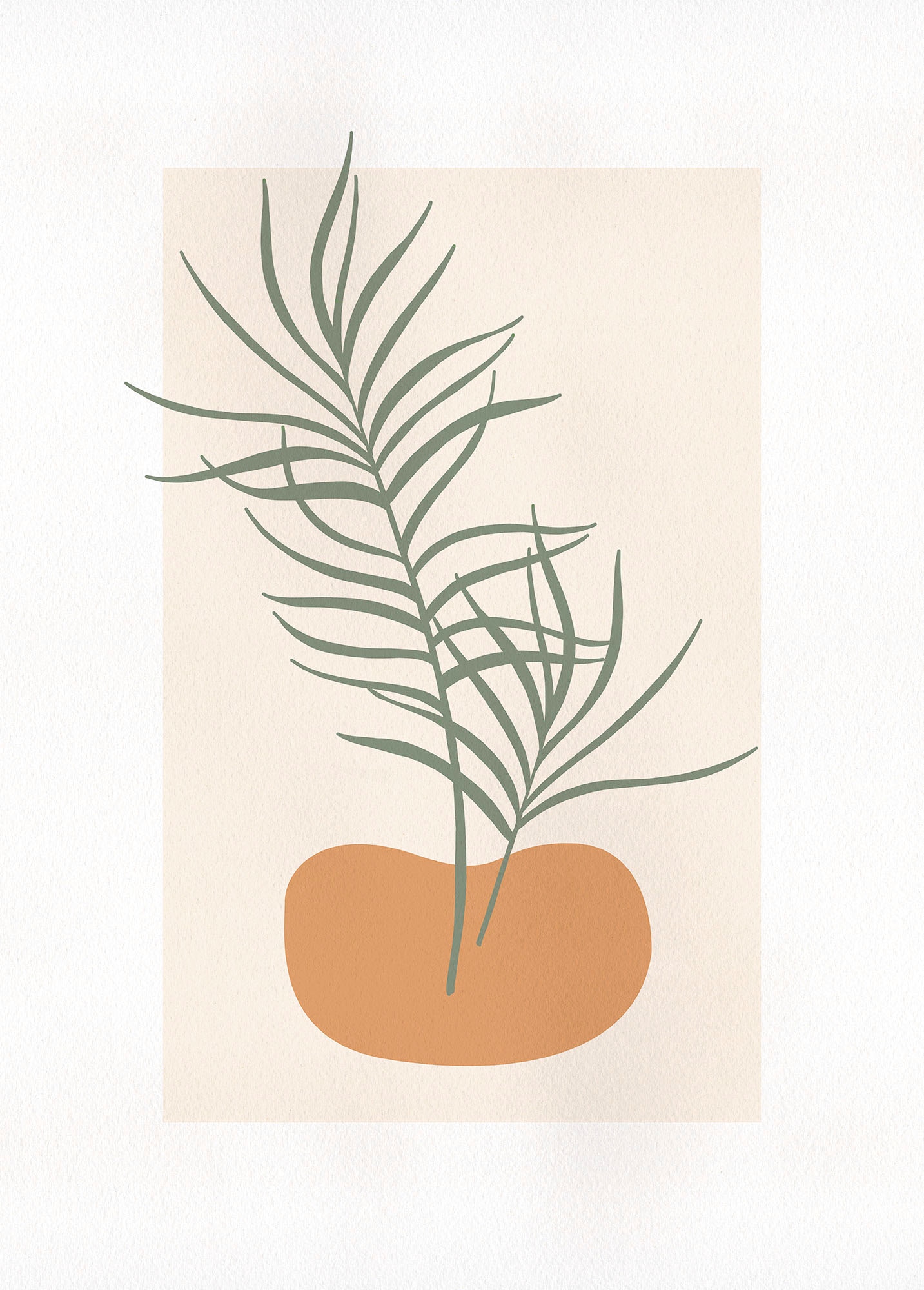 Komar Bild "Tangerine Feeling" Natur 1 Stk. tlg. Wandbild zur Dekoration - günstig online kaufen