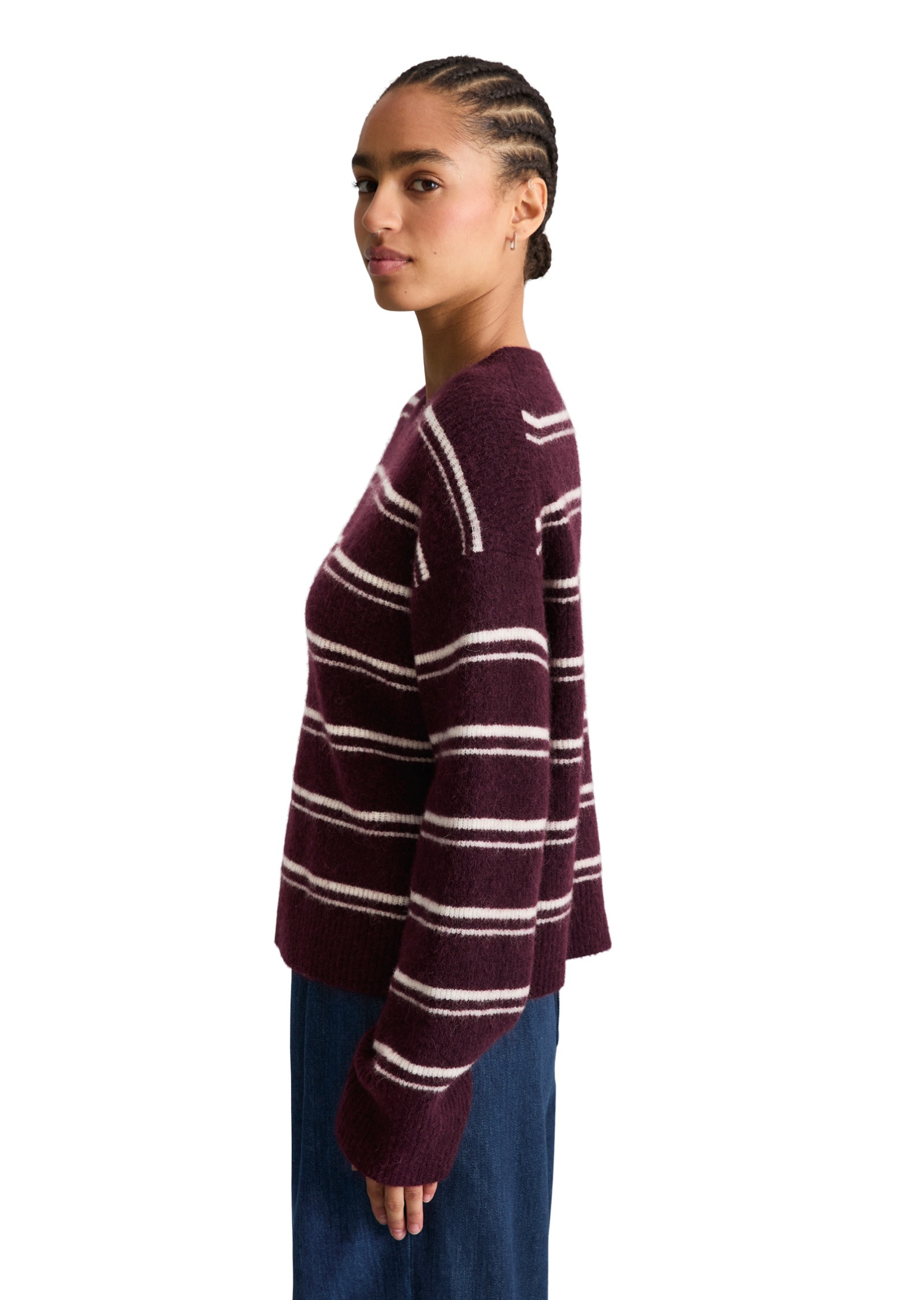 Marc O'Polo DENIM Strickpullover »aus kuscheligem Alpakawolle-Mix«