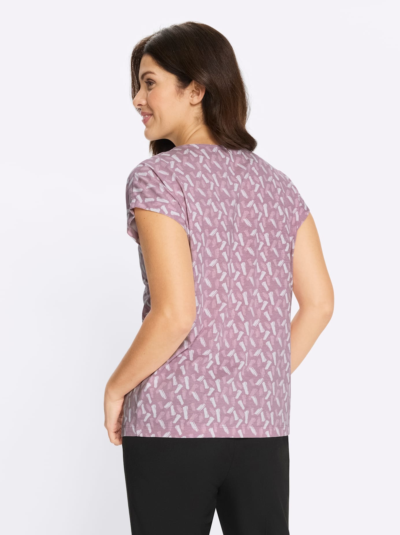 Thumbnail - Classic Basics Kurzarmshirt "Druck-Shirt" 1 tlg.