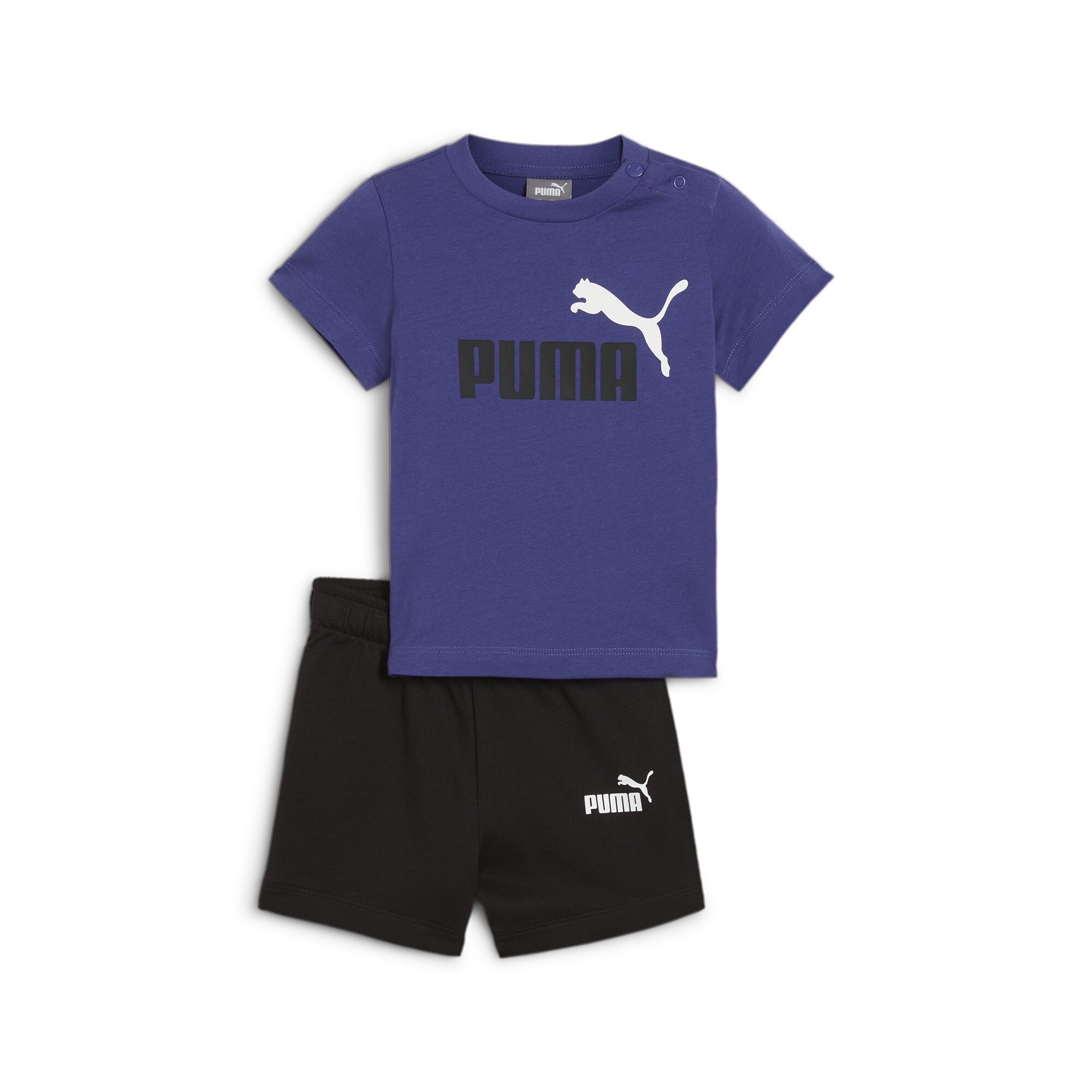 PUMA Trainingsanzug "MINICATS TEE & SHORTS SET", (2 tlg.)