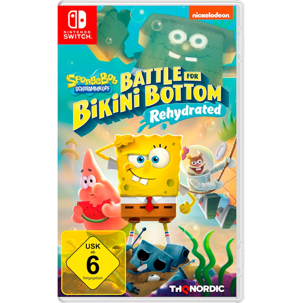 THQ Nordic Spielesoftware »Switch Spongebob Schwammkopf: Battle For Bikini Bottom - Rehydrated«, Nintendo Switch