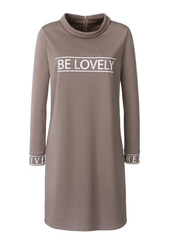 heine Jerseykleid »Lederimitat-Kleid« kaufen
