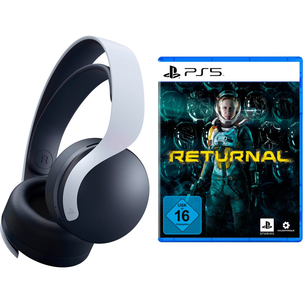 PlayStation 5 Wireless-Headset »PULSE 3D«, Rauschunterdrückung, inkl. Returnal