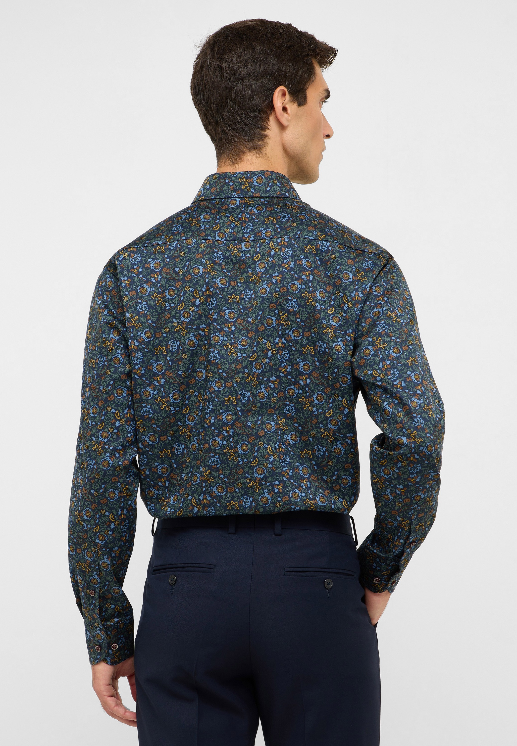 Eterna Langarmhemd "MODERN FIT", NON IRON (bügelfrei) günstig online kaufen