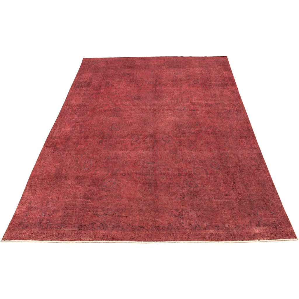 morgenland Teppich »Vintage - 393 x 285 cm - dunkelrot«, rechteckig