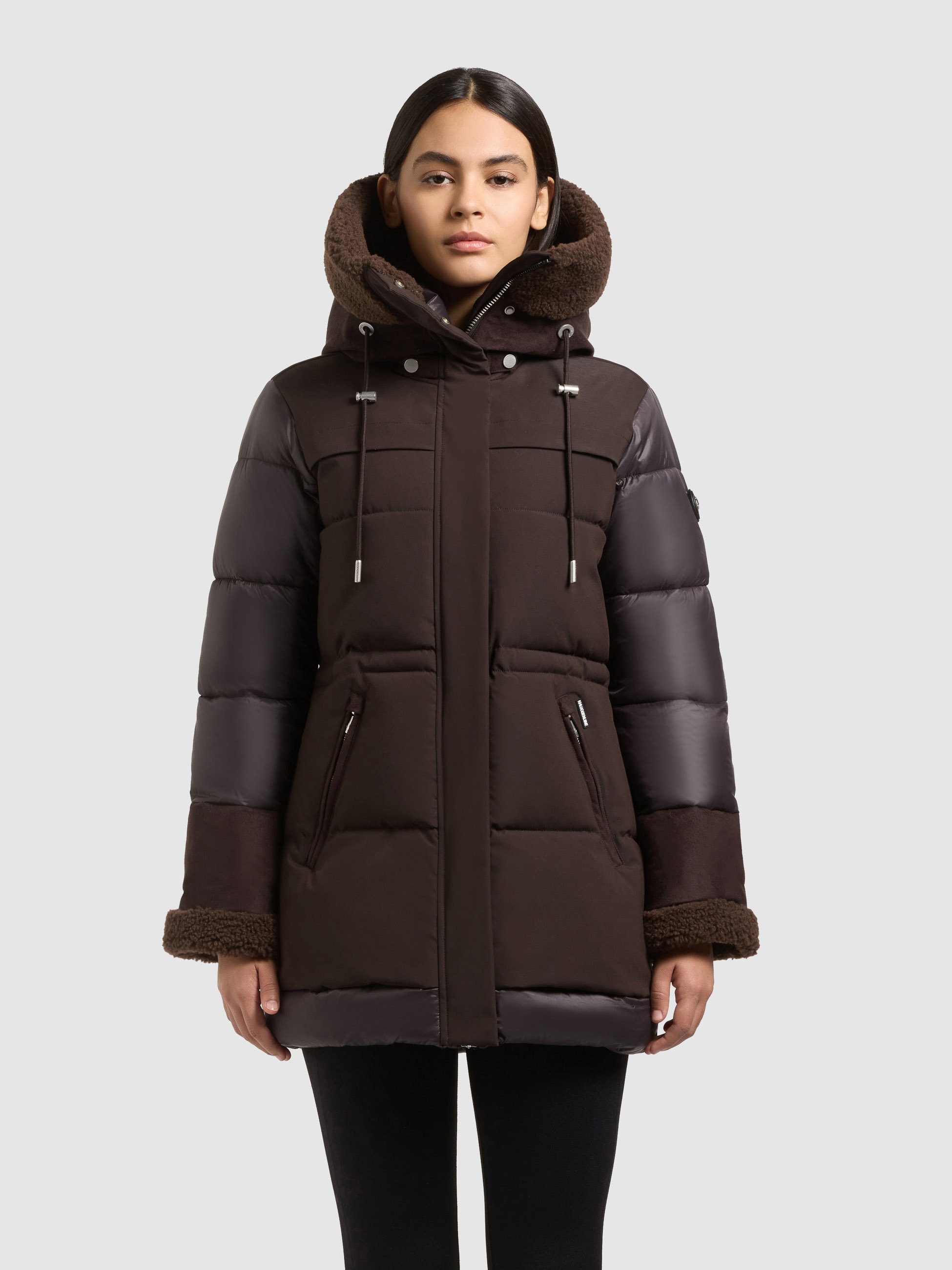 khujo Steppjacke »FRANNI« mit Kapuze