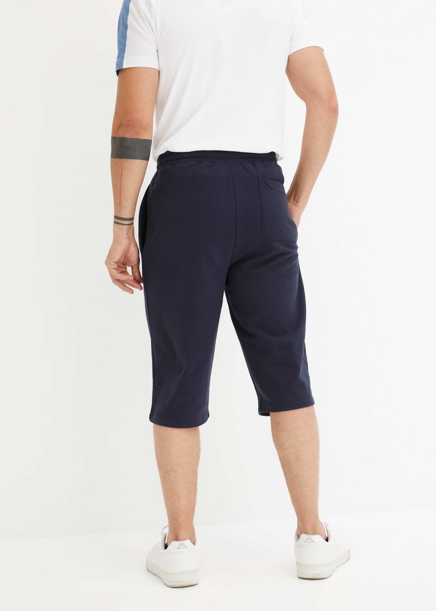 bonprix Sweatbermudas aus Baumwolle und Polyester, regular fit, casual Stil günstig online kaufen