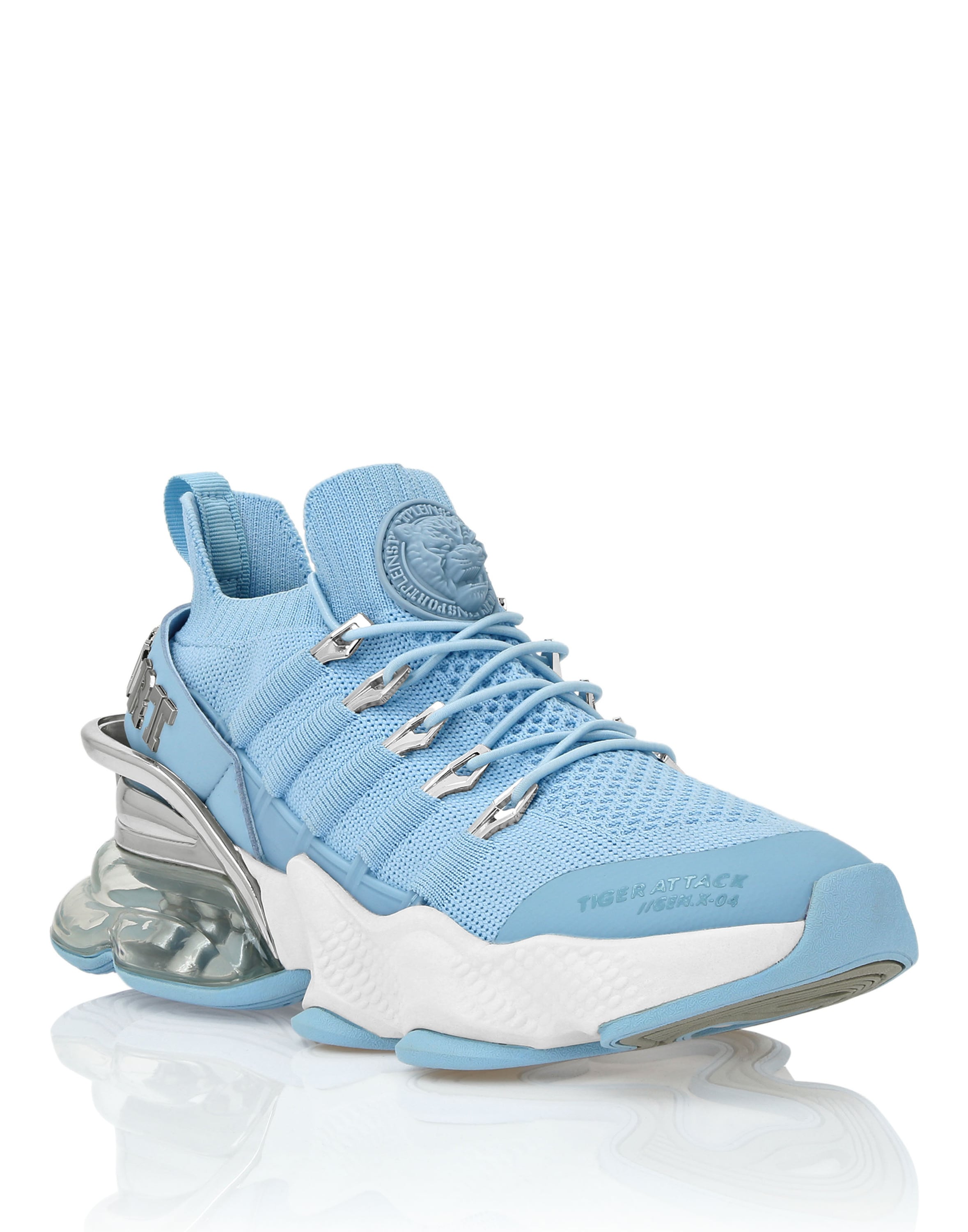 Plein Sport Tiger Attack Sneaker Blue 39 7