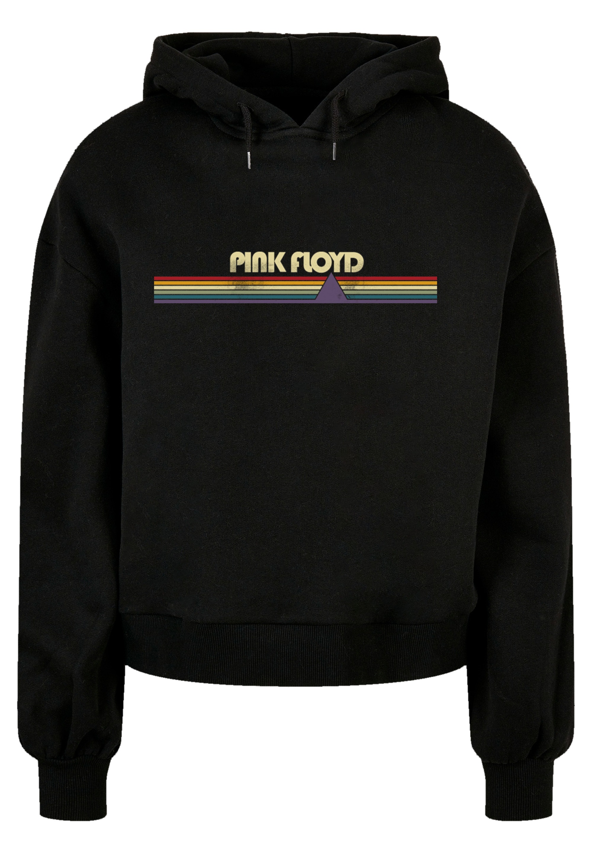 F4NT4STIC Kapuzenpullover »Pink Floyd Prism Retro Stripes«, Print