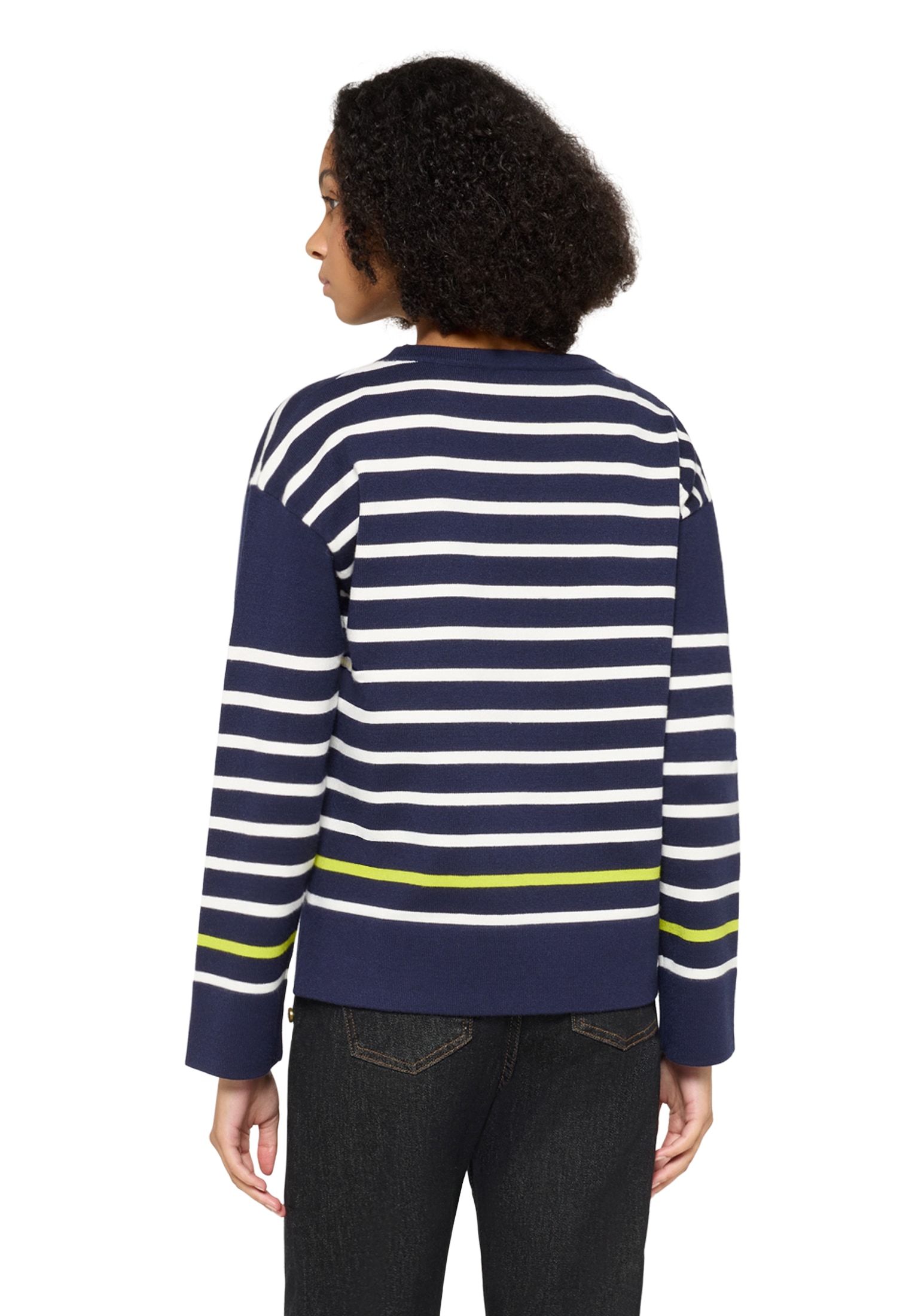 Cartoon Strickpullover »Damen mit Rundhalsausschnitt« 1 tlg.