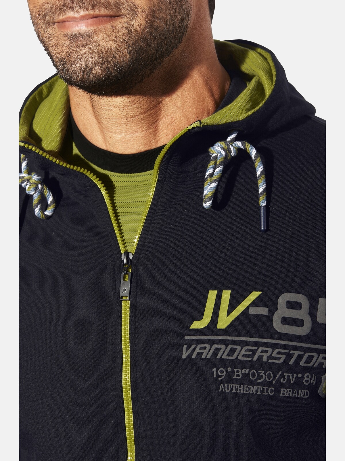 Jan Vanderstorm Kapuzensweatjacke »Sweatjacke SIGSTAD«