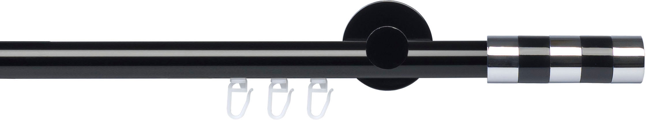 Liedeco Gardinenstange "Innenlaufgarnitur 20 mm Piano Murcia" Ø 20 mm 1 läu günstig online kaufen
