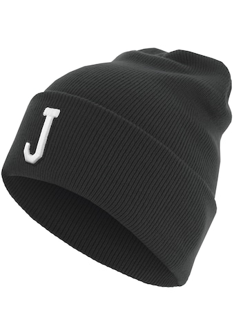 Beanie »MSTRDS Accessoires Letter Cuff Knit Beanie«, (1 St.)