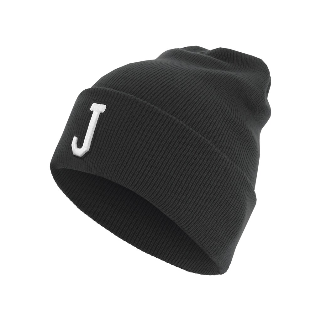 MSTRDS Beanie »MSTRDS Accessoires Letter Cuff Knit Beanie«, (1 St.)