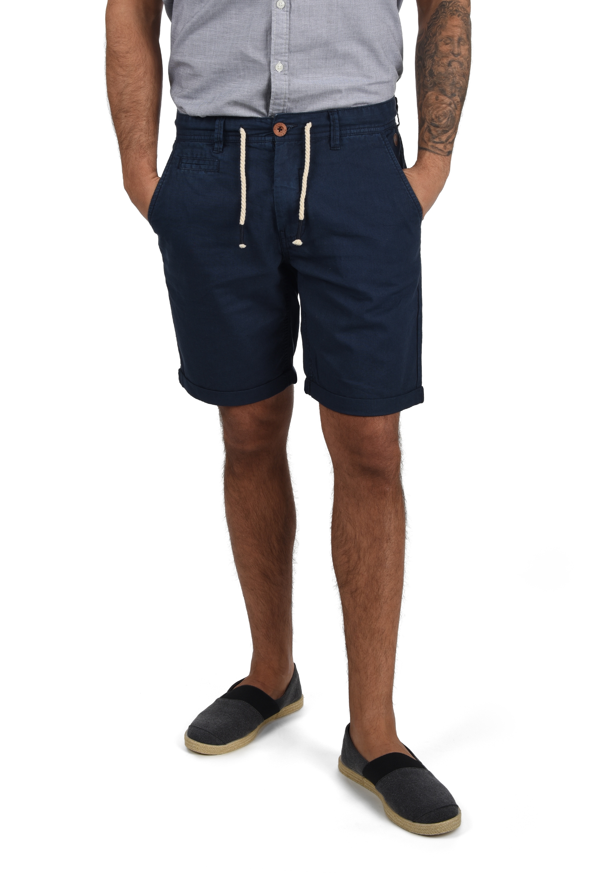 Blend Shorts "BHLias" Chino Shorts aus Leinenmix günstig online kaufen