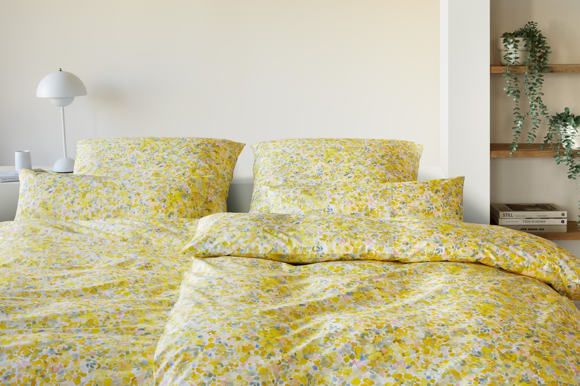 Elegante Bettwäsche "Mimosa" 2 angenehmes Hautgefühl