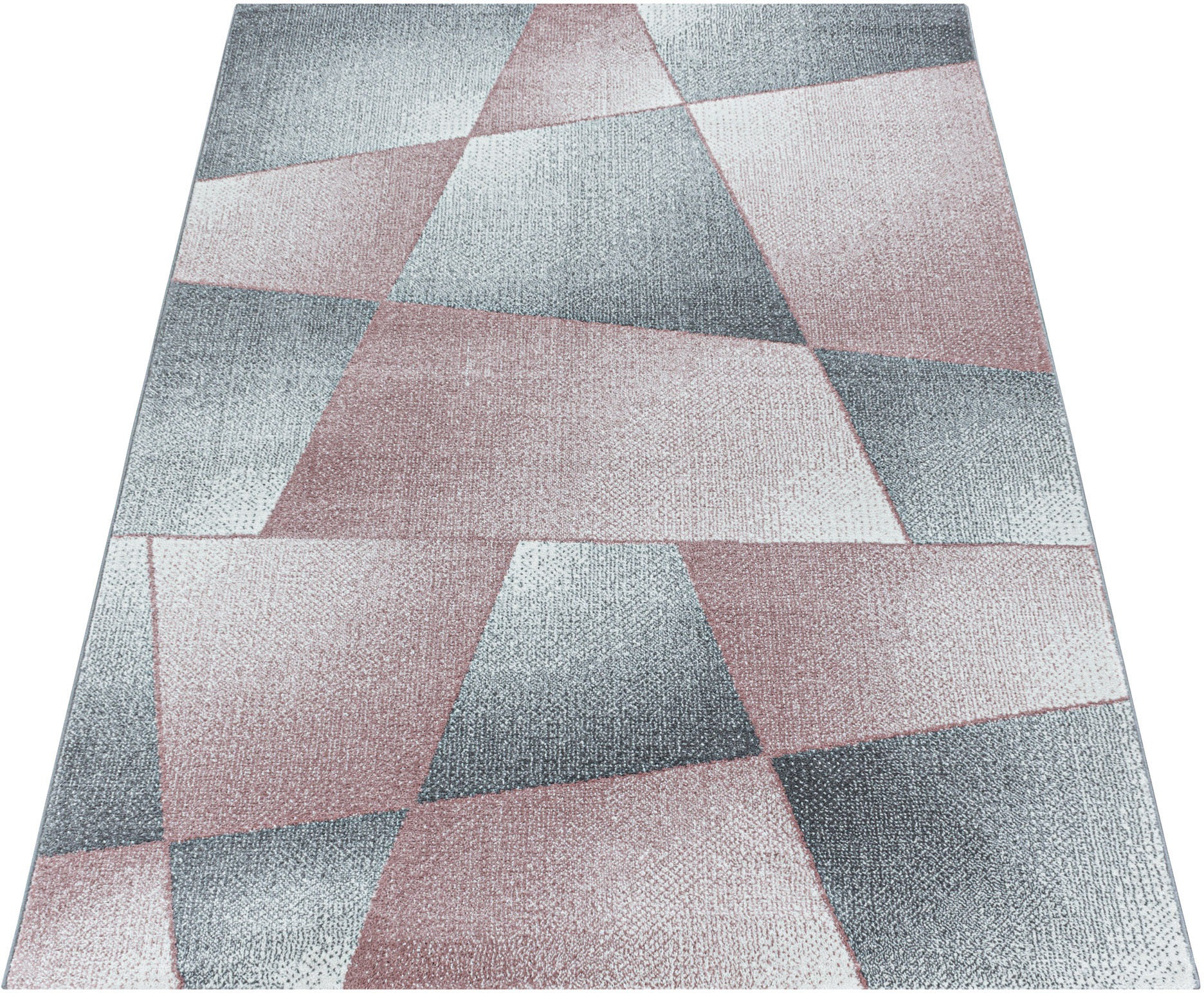 Ayyildiz Teppiche Teppich »RIO 4603«, rechteckig, 8 mm Höhe, Pflegeleicht / Strapazierfähig / Trend Colors/ Wohnzimmer