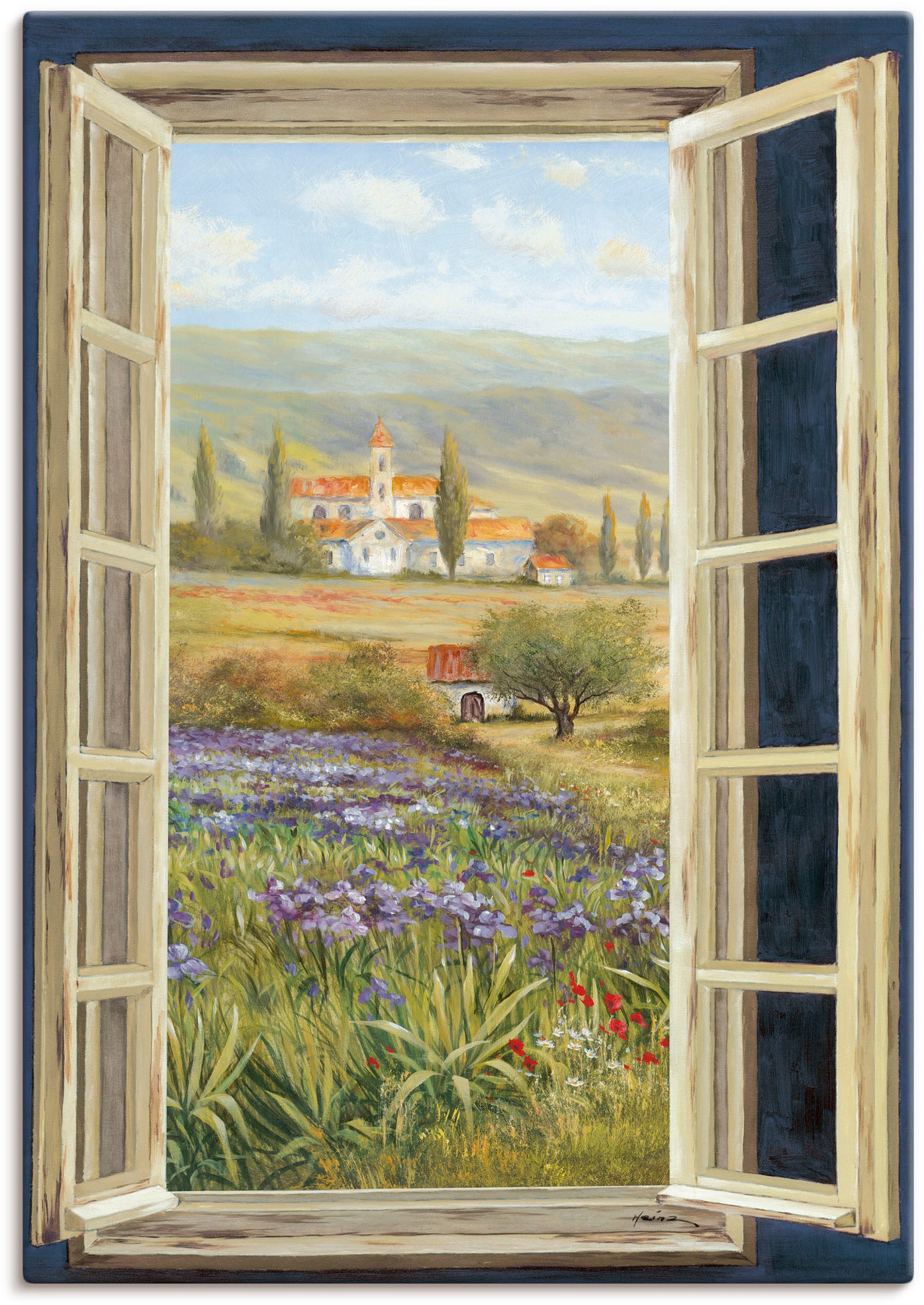 Artland Paveikslas »Provence Fensterblick« pav...
