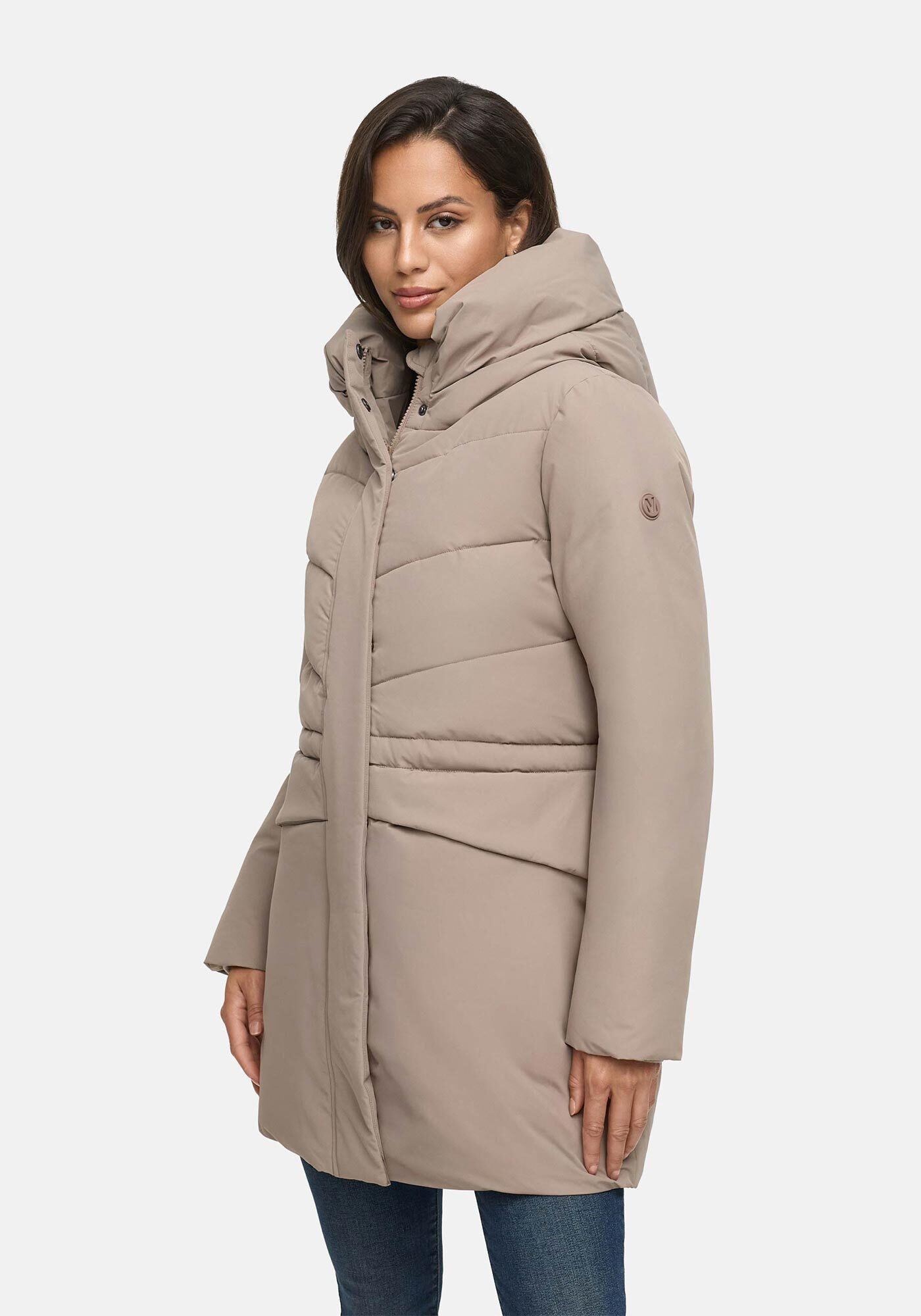 Marikoo Winterjacke »Delilah«, mit warmem Teddyfleece im inneren
