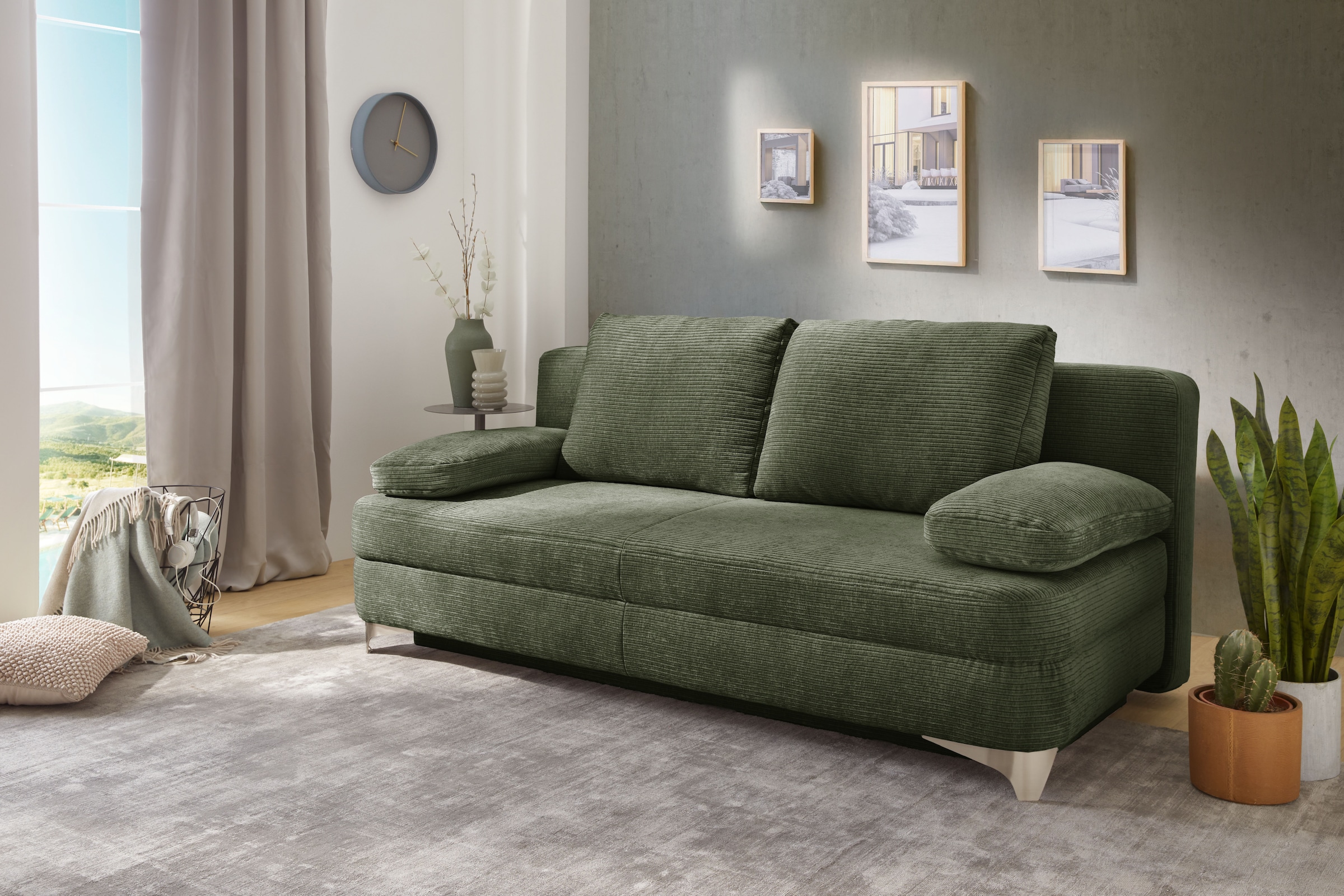 Jockenhöfer Gruppe Schlafsofa »Noah« mit Wellenfederung, Bettkasten, Liegefläche 154x202 cm