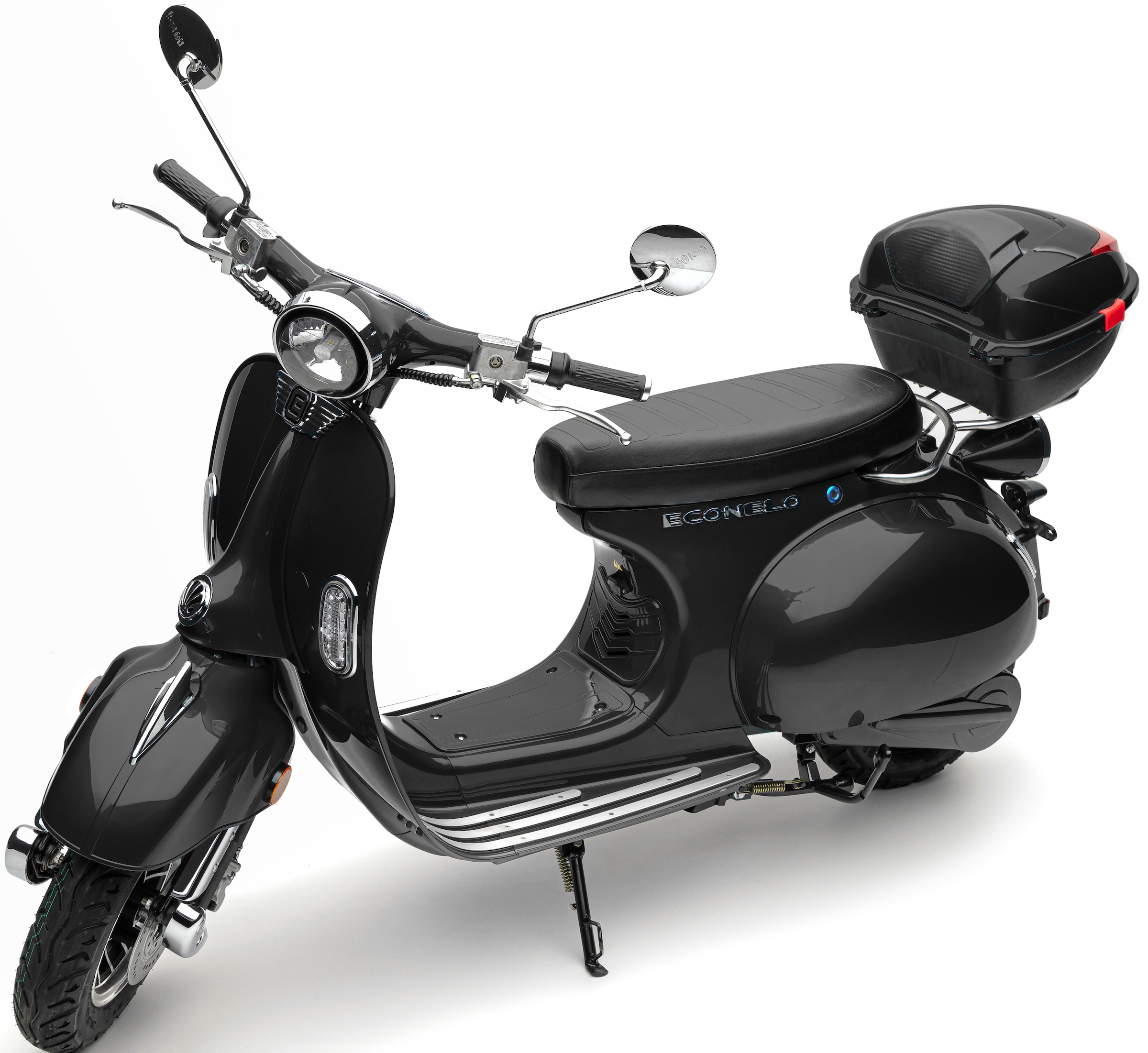 ECONELO E-Motorroller »Seniorenmobil CLASSIC«, bis zu 50 km Reichweite, Topcase;Alarmanlage