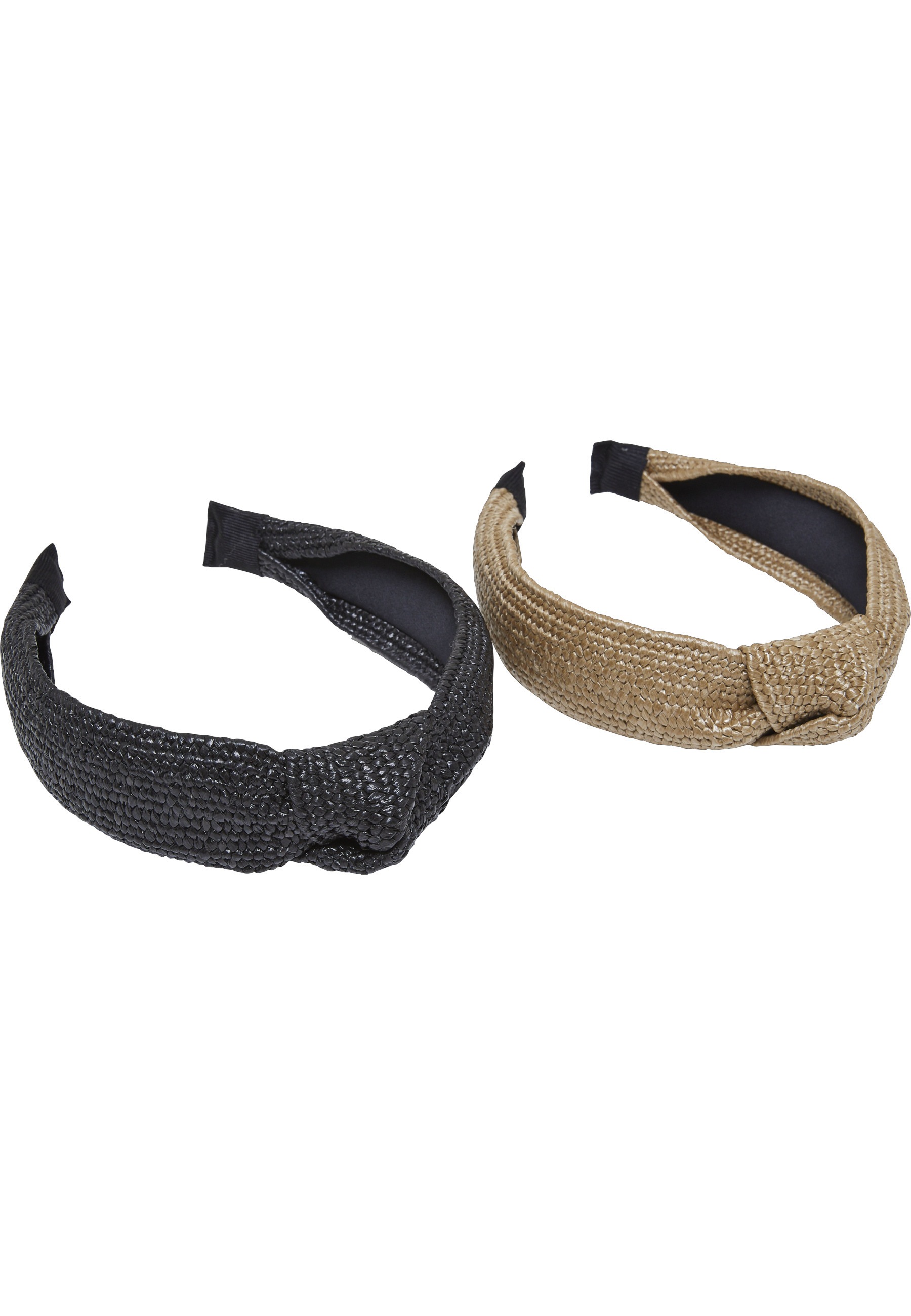 URBAN CLASSICS Loop »Urban Classics Unisex Braid Bast Headband 2-Pack« 1 Stk.