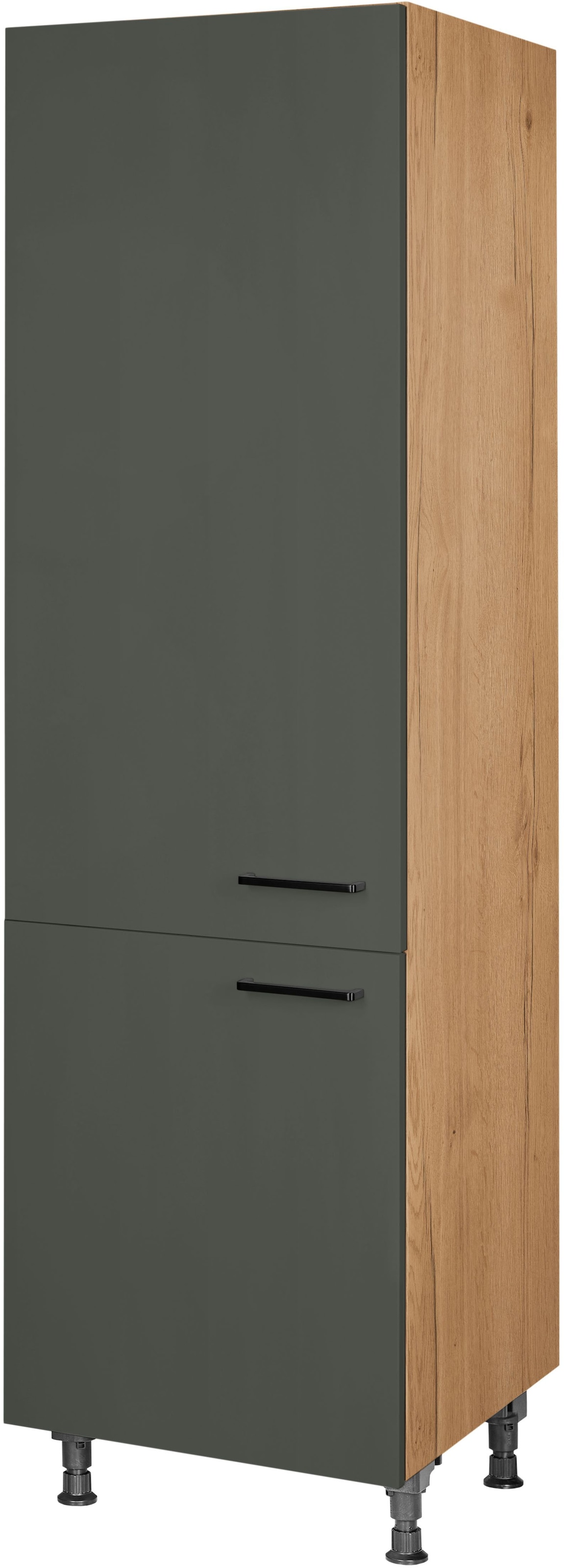 nobilia Vorratsschrank ""Easytouch", Ausrichtung wählbar, mit zwei Türen, vormontiert," Breite/Höhe: 60/216,6 cm
