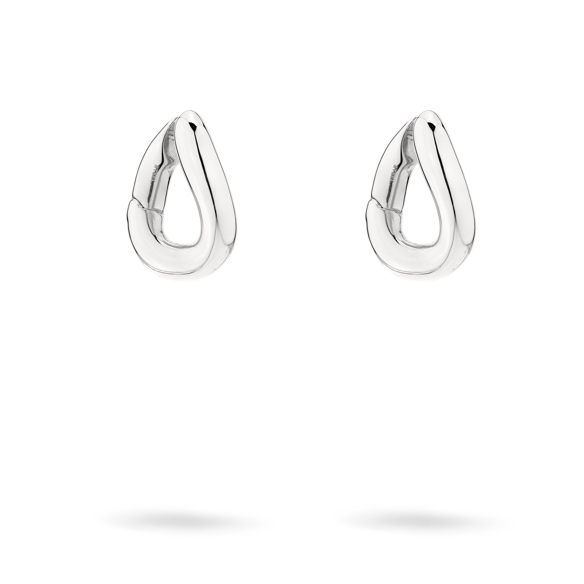 Liebeskind Berlin Paar Creolen »Schmuck Geschenk Edelstahl Ohrringe The Organic«, Einhänger abnehmbar