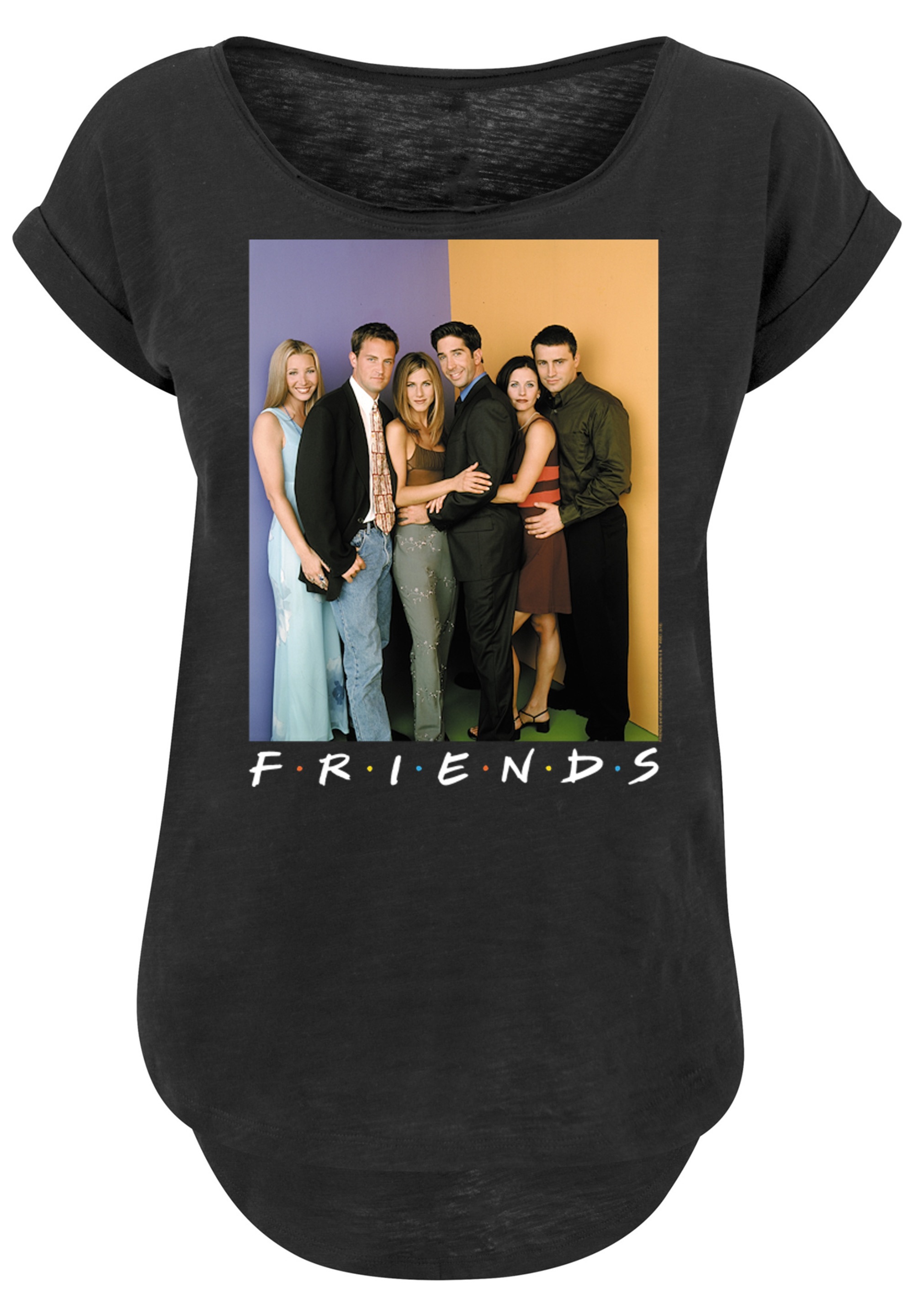 F4NT4STIC T-Shirt »'FRIENDS TV Serie Group Photo'«, Print