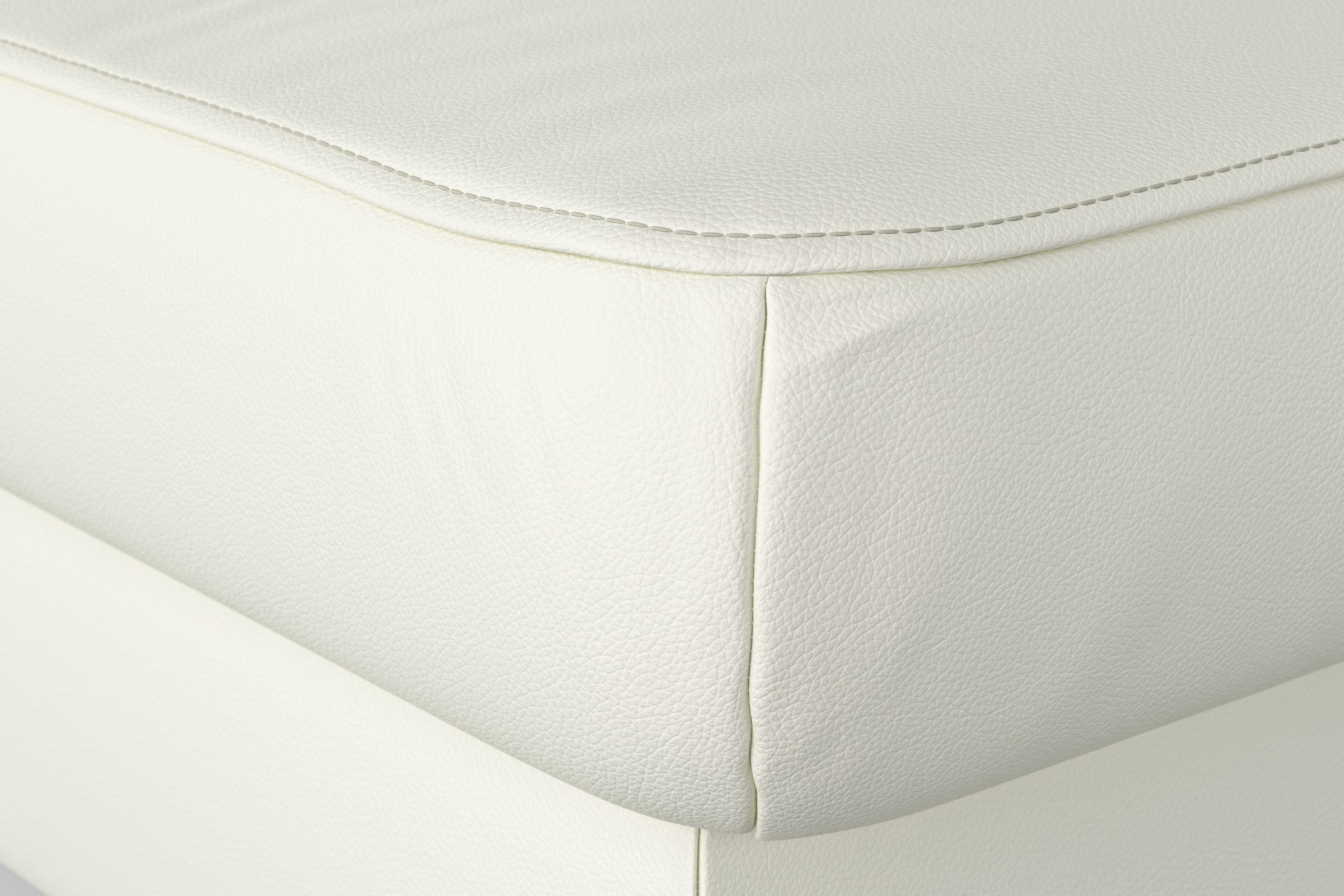 sit&more Hocker »Bendigo«, mit Klappfunktion, Bodenfreiheit 15 cm, wahlweise in 2 Fußfarben