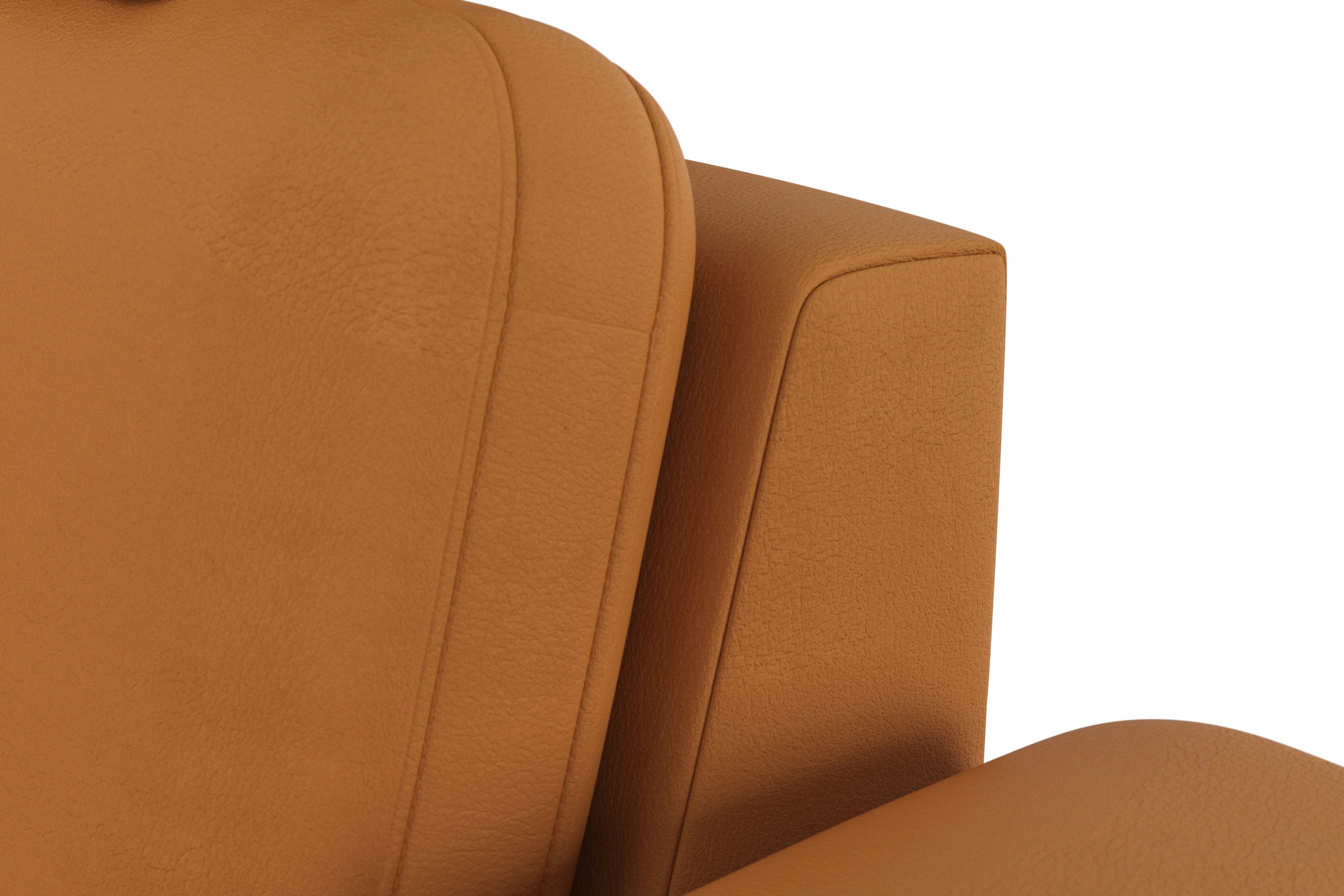 sit&more Ecksofa »Bendigo L-Form«, inklusive Sitztiefenverstellung, Bodenfreiheit 12 cm, in 2 Fußfarben
