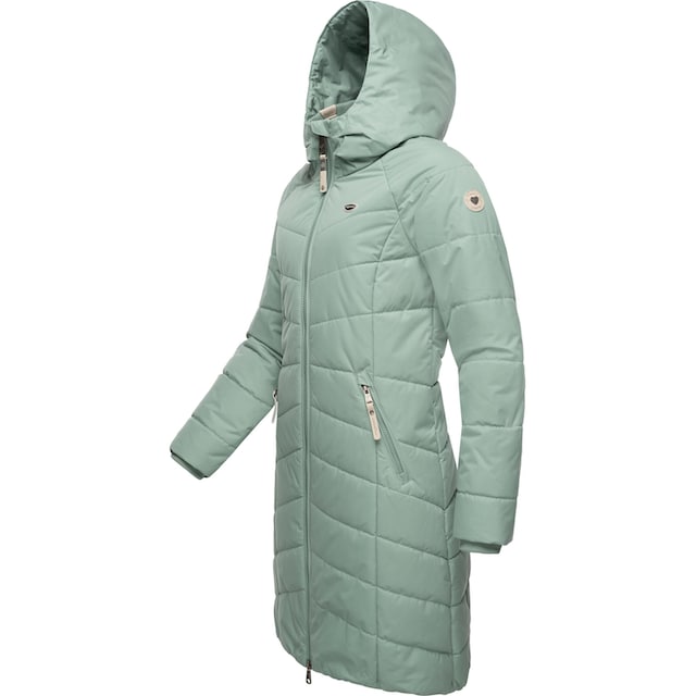 Ragwear Steppmantel »Dizzie Coat«, stylischer, gesteppter Winterparka mit  gefütterter Kapuze kaufen | BAUR