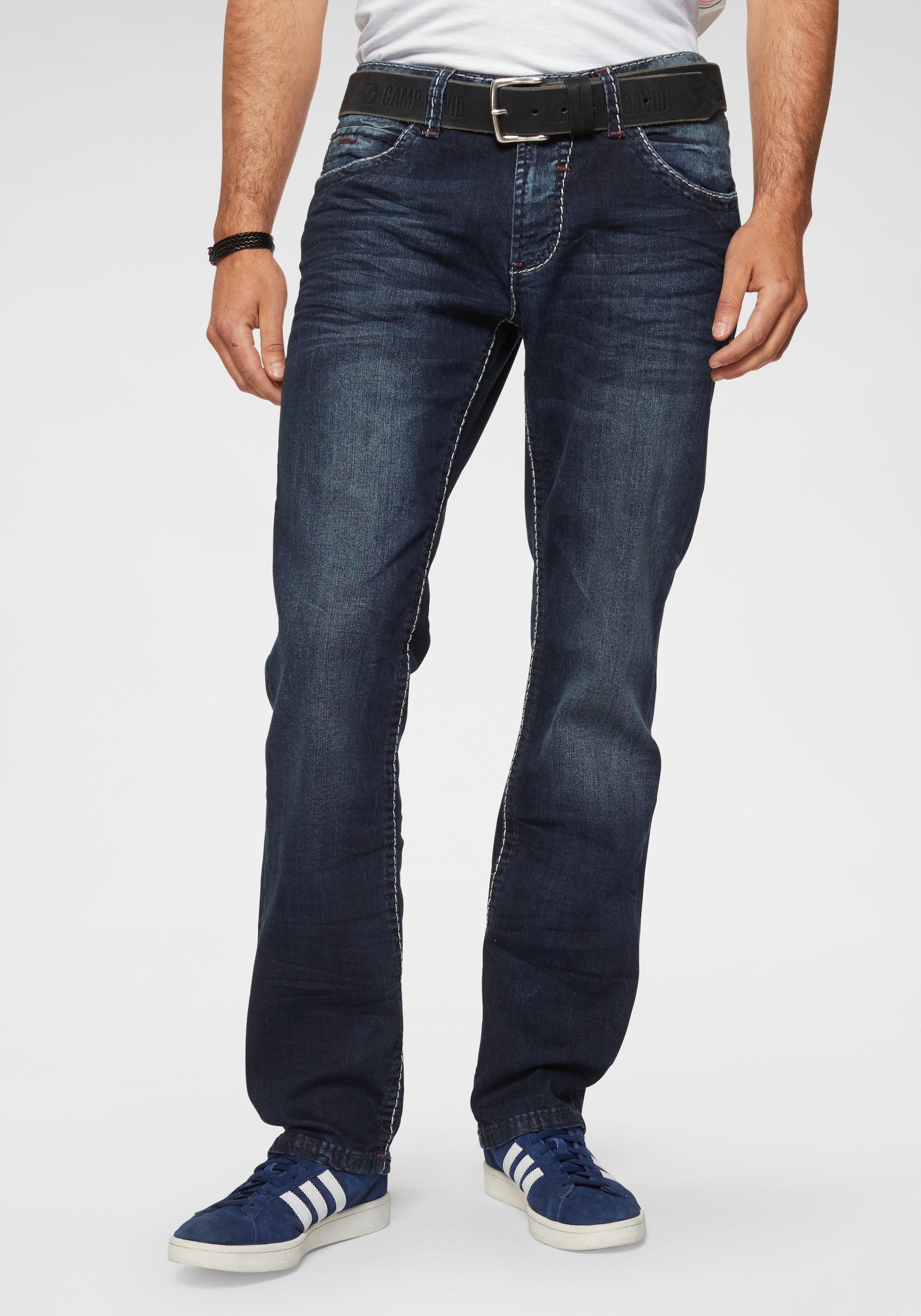 Straight-Jeans »NI:CO:R611«, mit markanten Steppnähten