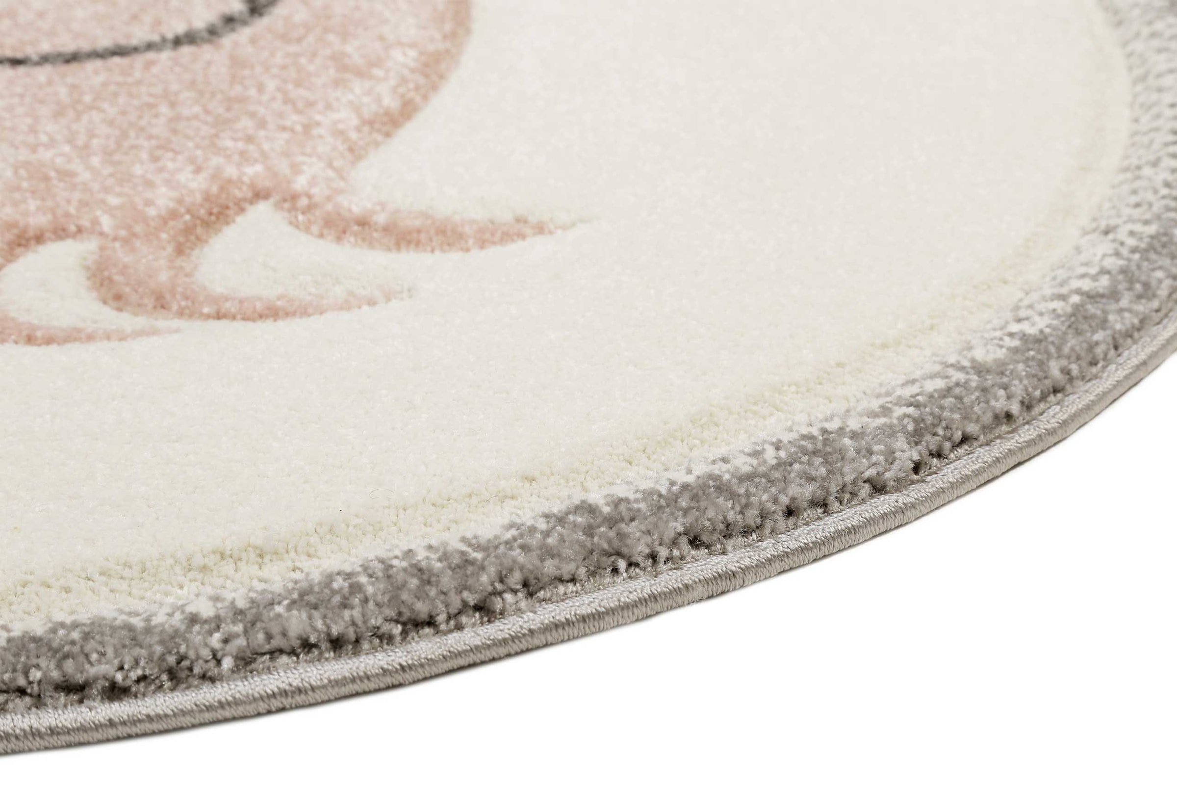 Esprit Kinderteppich »Crab ESP-21074«, rund, 13 mm Höhe, Rundteppich mit Krabben Motiv