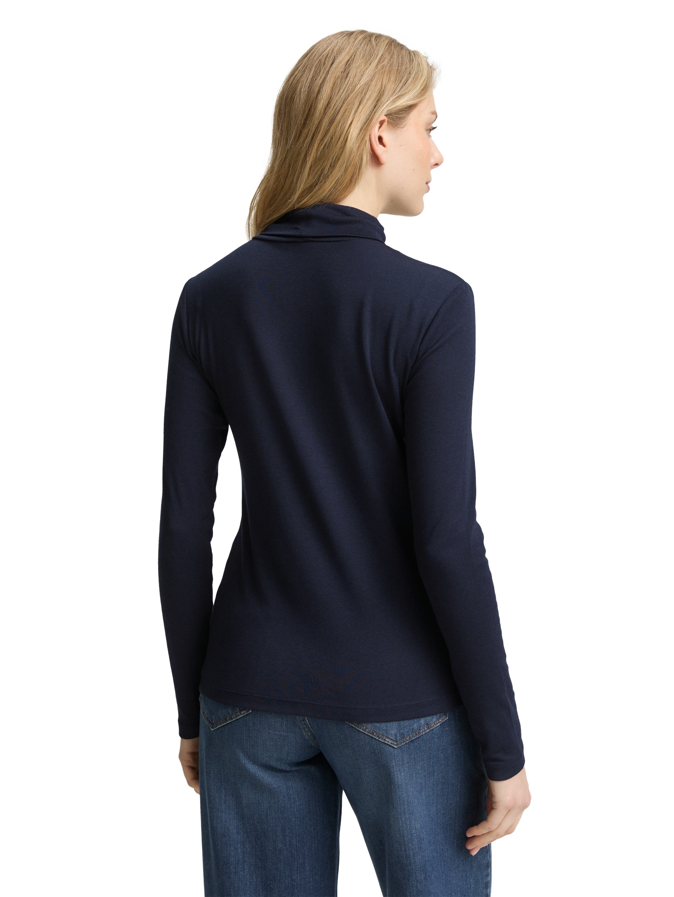 TOM TAILOR Rollkragenshirt, mit Rollkragen