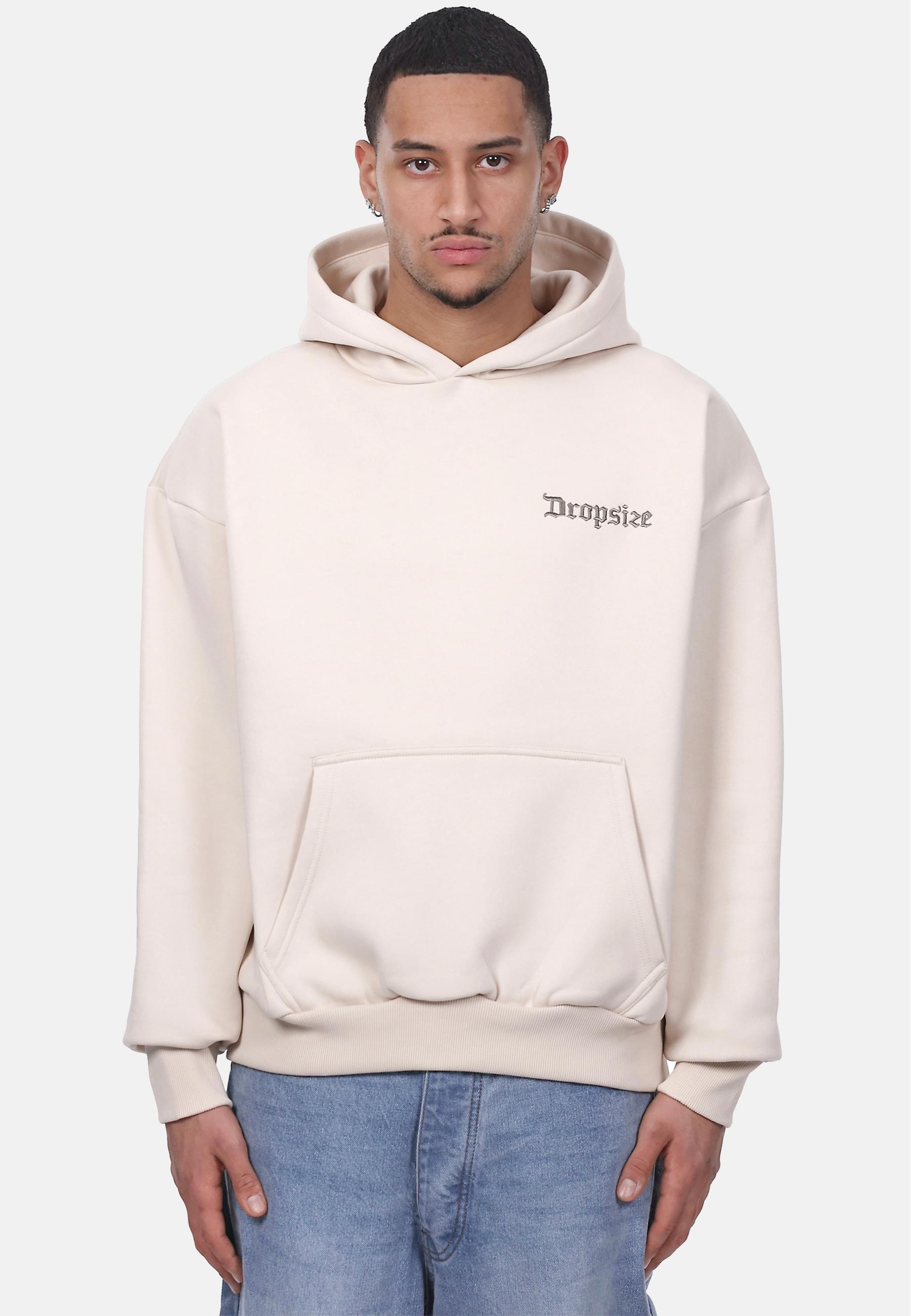 Dropsize Kapuzensweatshirt »Dropsize HEAVY OVERSIZE CREWLOVE HOODIE«, (1 tlg.)