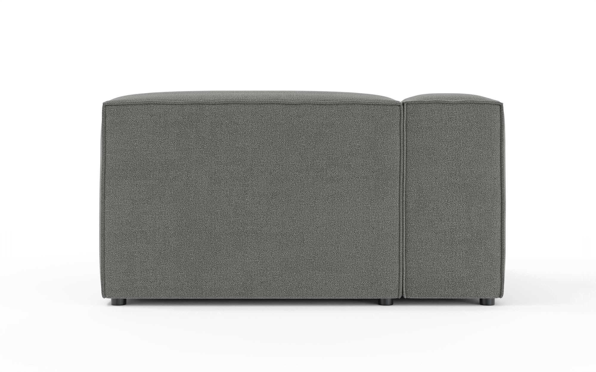 INOSIGN Ottomane »HAILY links/rechts bestellbar, Loungemöbel, Maße B/T/H: 130/130/72 cm«, als Modul oder separat verwendbar, für individuelle Zusammenstellung