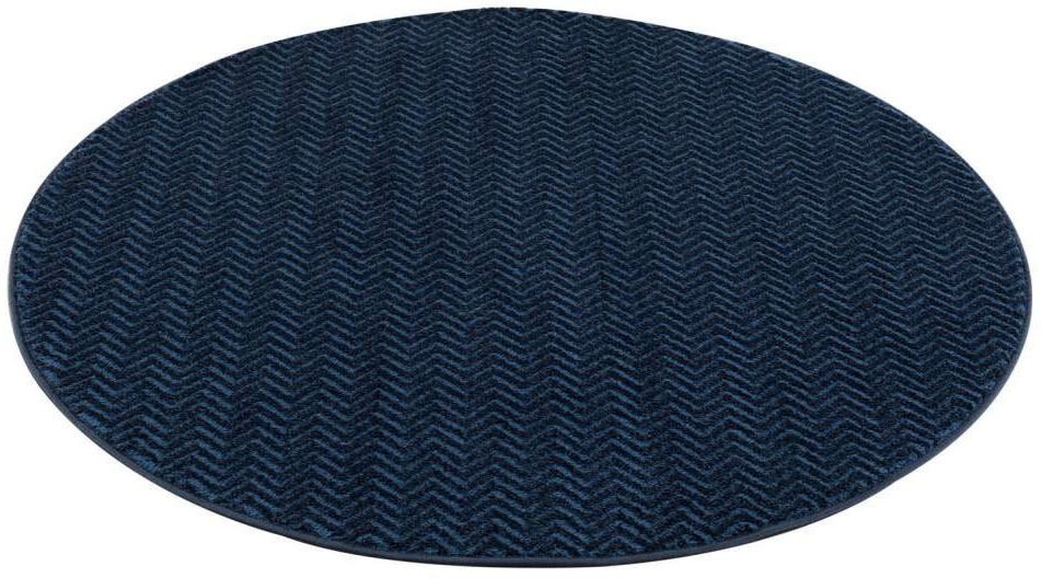 Carpet City Teppich "Friseé-Teppich FANCY805" rund 12 mm Höhe Kurzflor, Ein günstig online kaufen