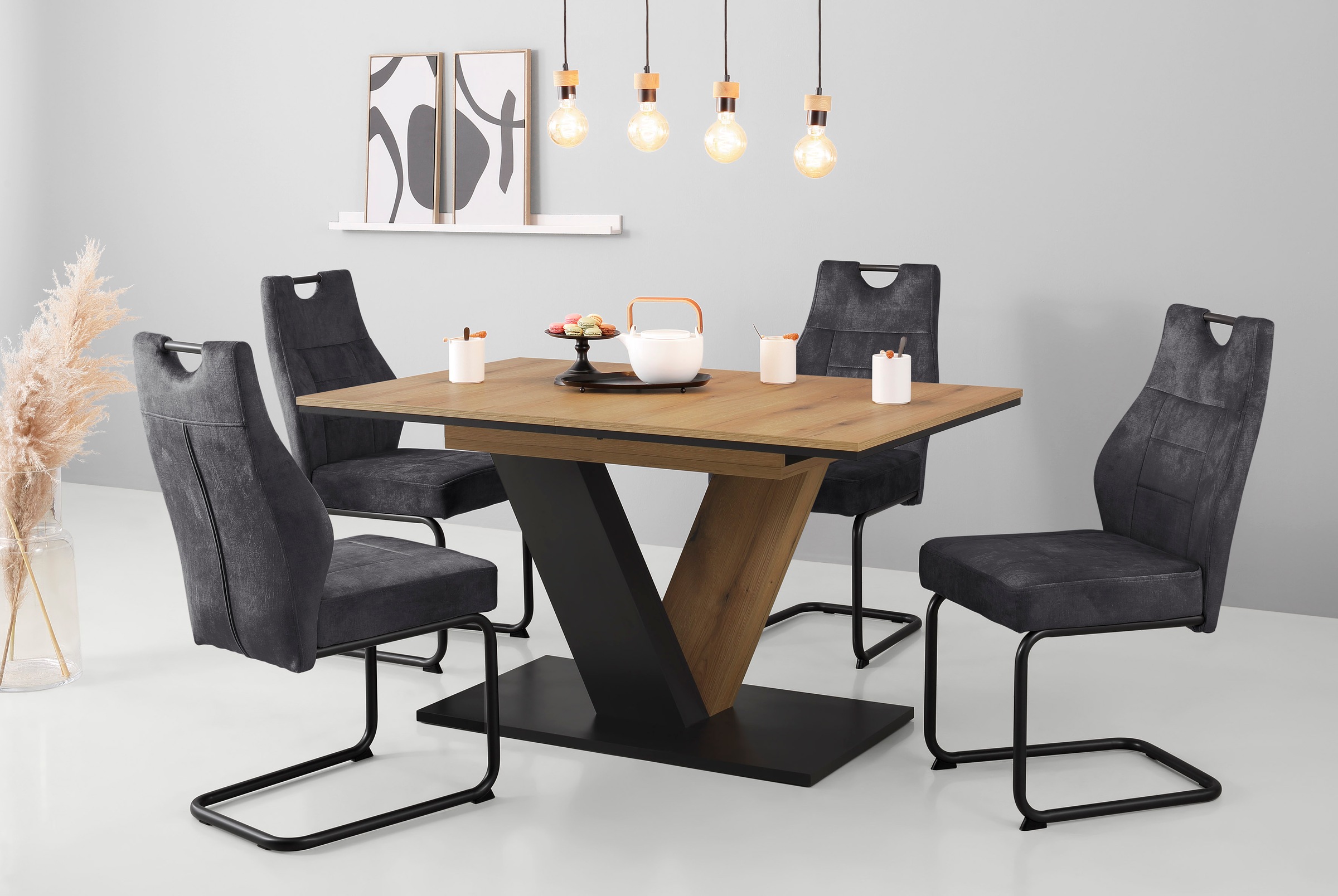 HELA Esszimmerstuhl "Linda S Schwingstuhl BESTSELLER" (Set) 1 Stk.mit Tasch günstig online kaufen