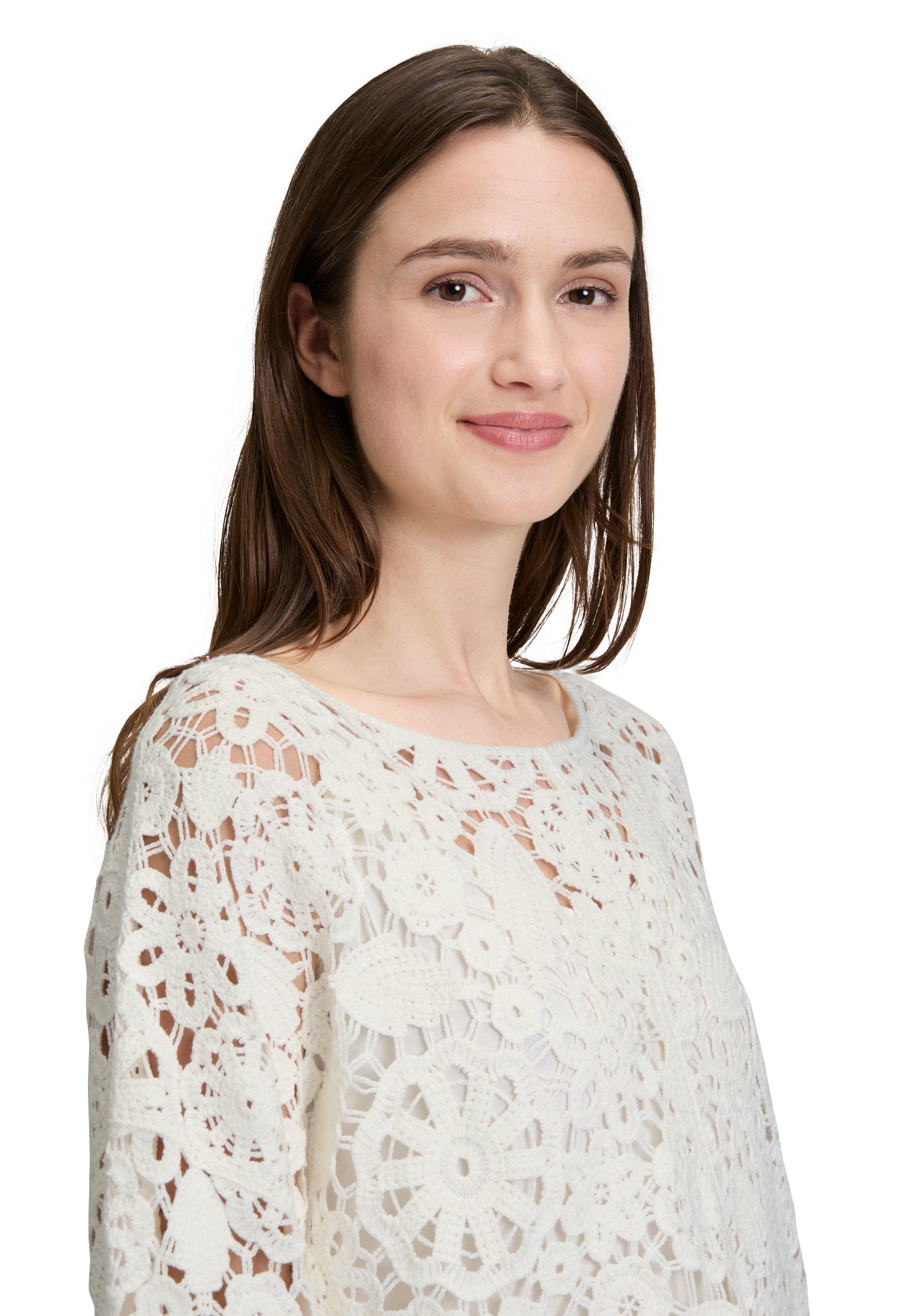 Betty&Co Strickpullover »Damen mit U-Boot-Ausschnitt« 1 tlg.