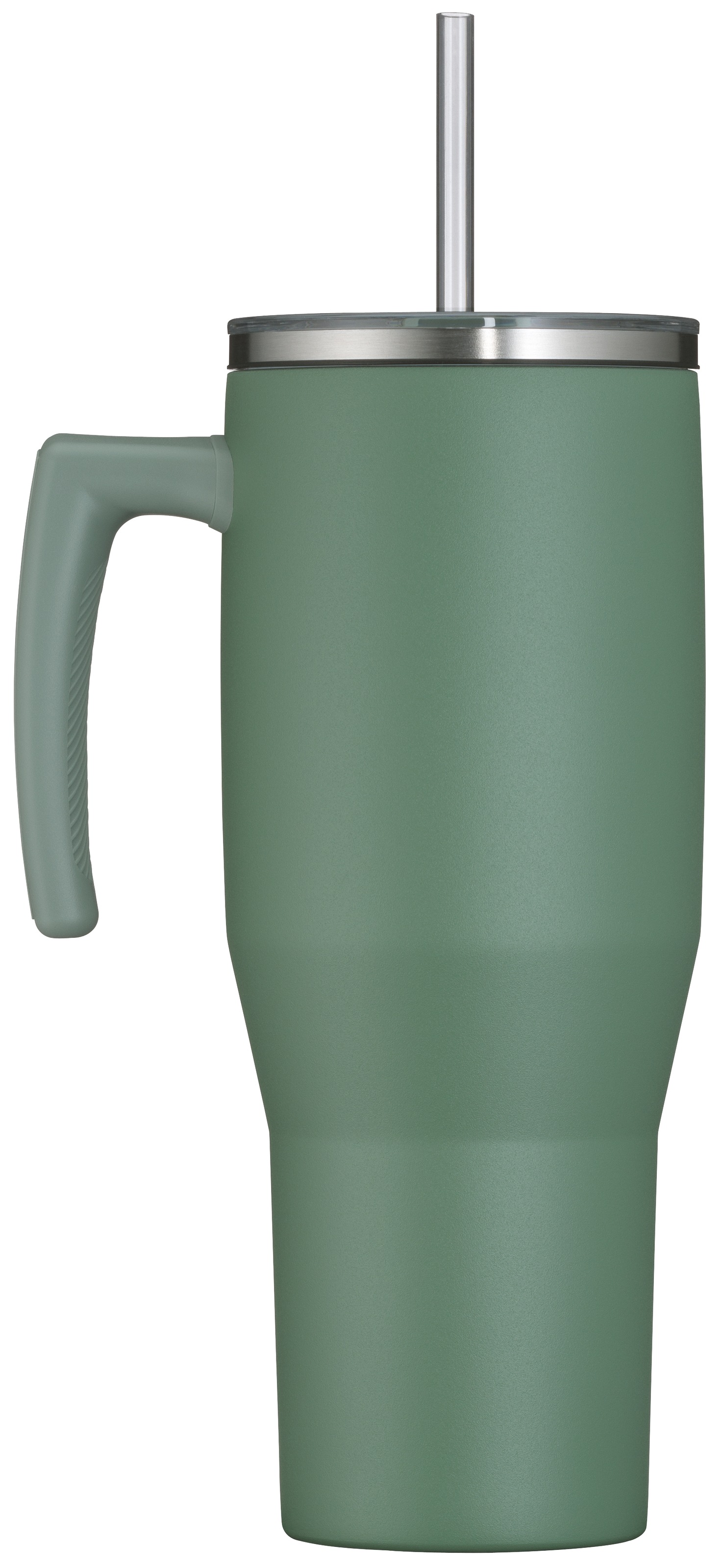 THERMOS Thermobecher »REFRESHING SERIES ISOLIERTRINKBECHER mit Strohhalm«, (1 tlg.), 1,10l, 6h heiß & 6h kalt, mit Griff